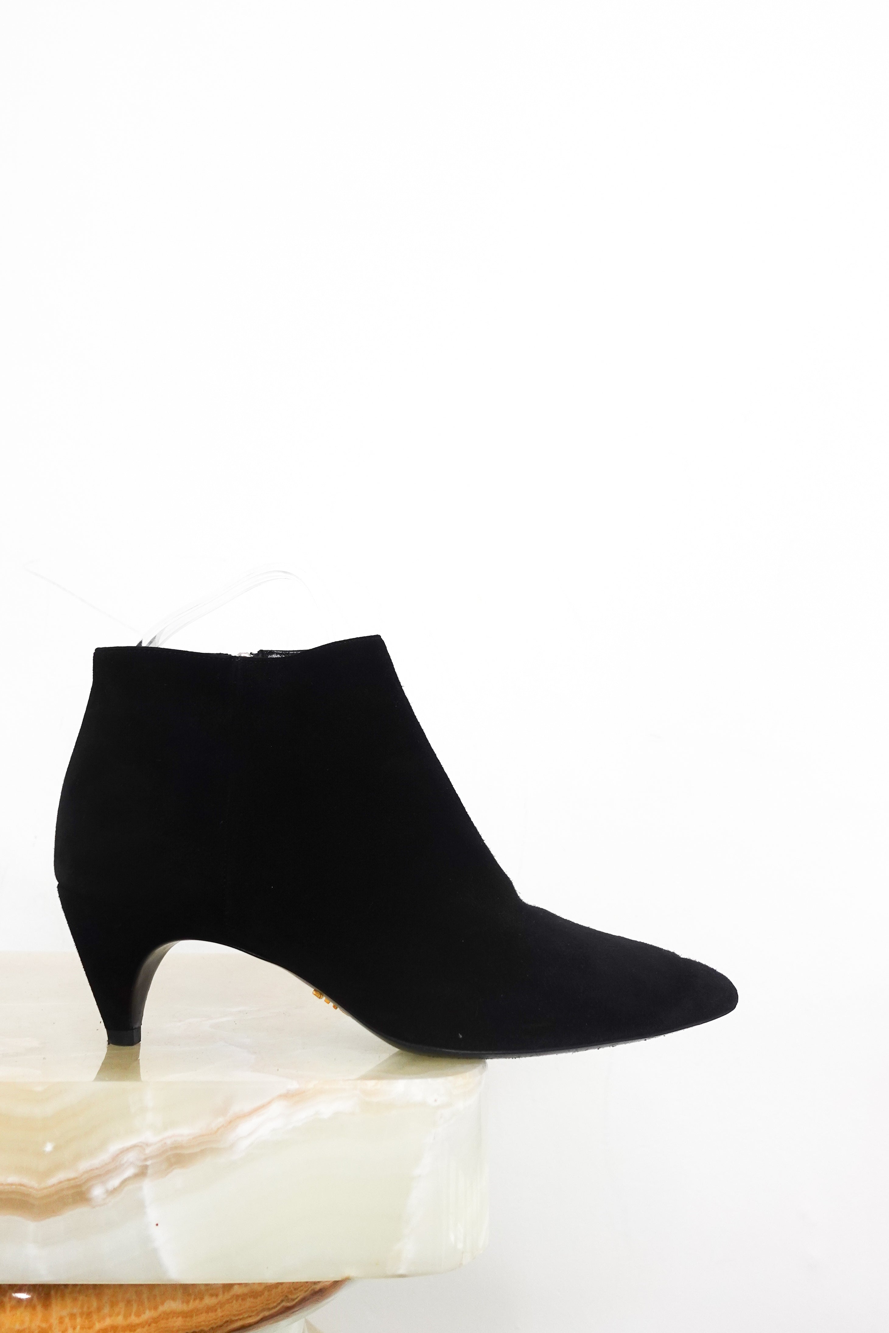 Suede ankle boots RRP £1k