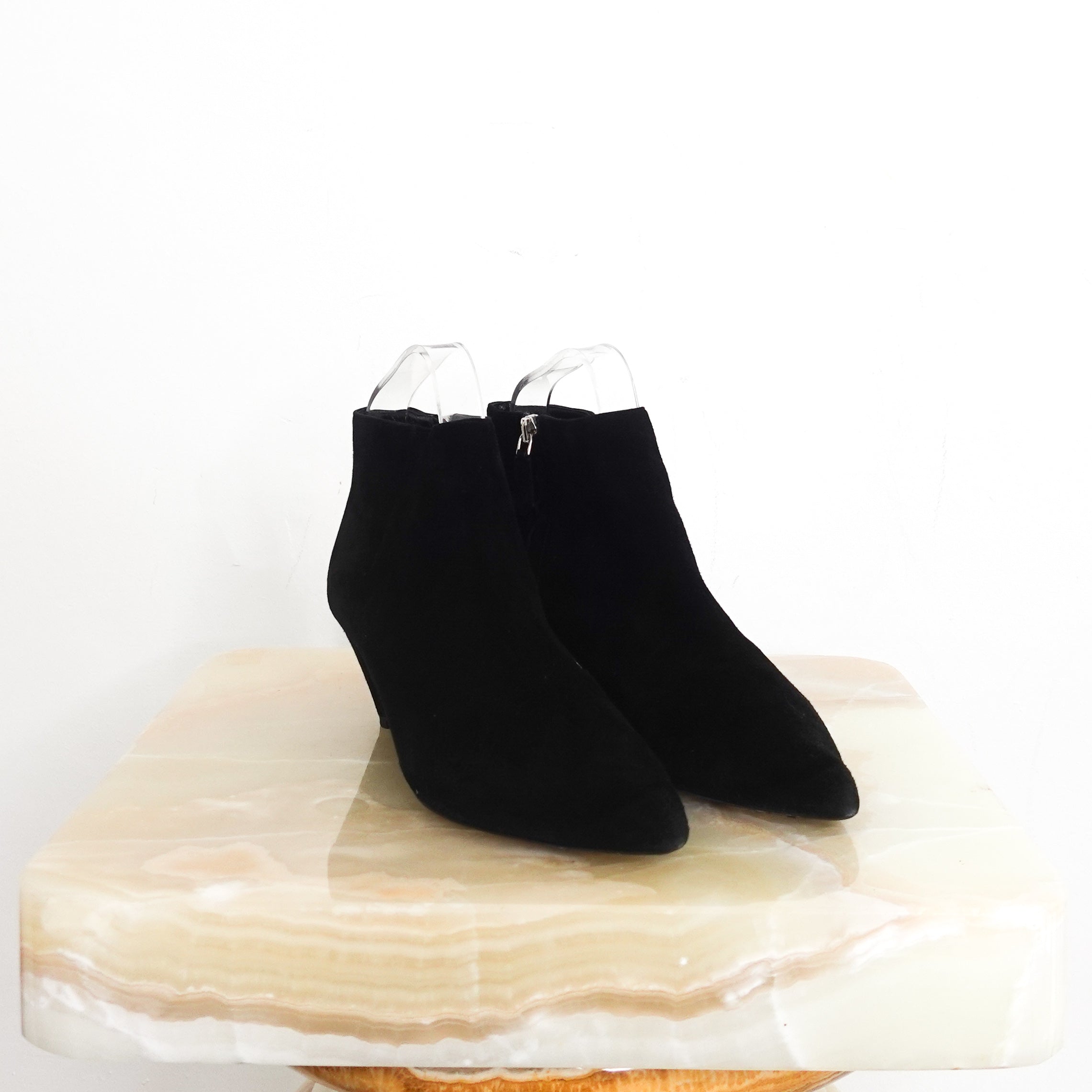 Suede ankle boots RRP £1k