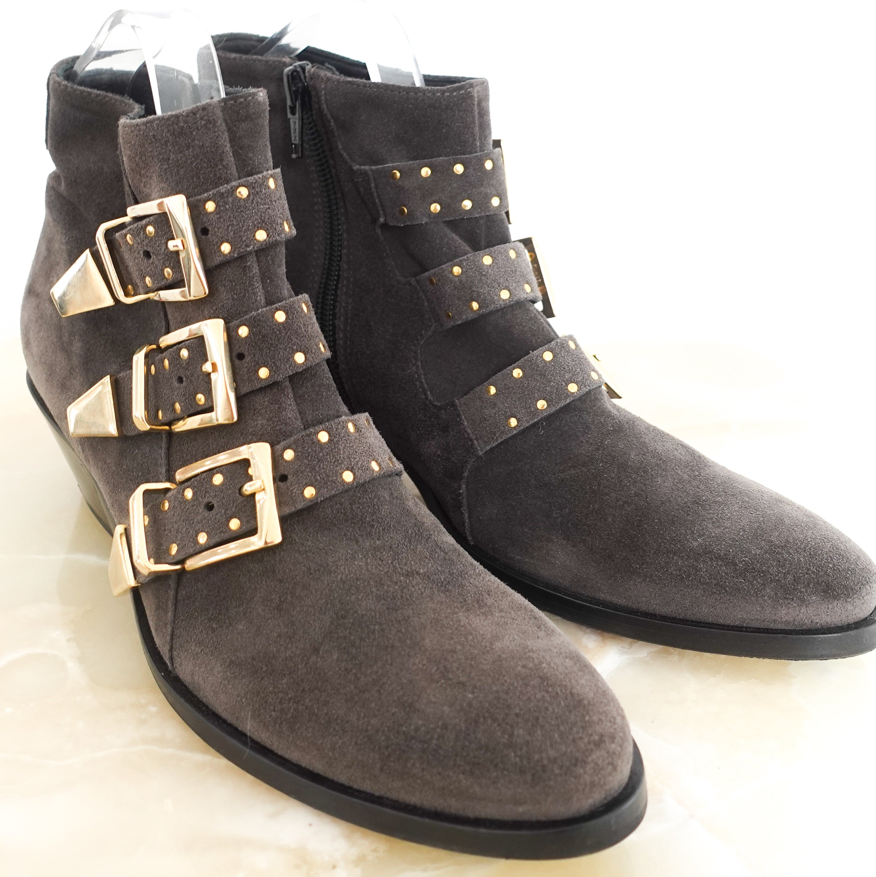 Suede ankle boots RRP £325