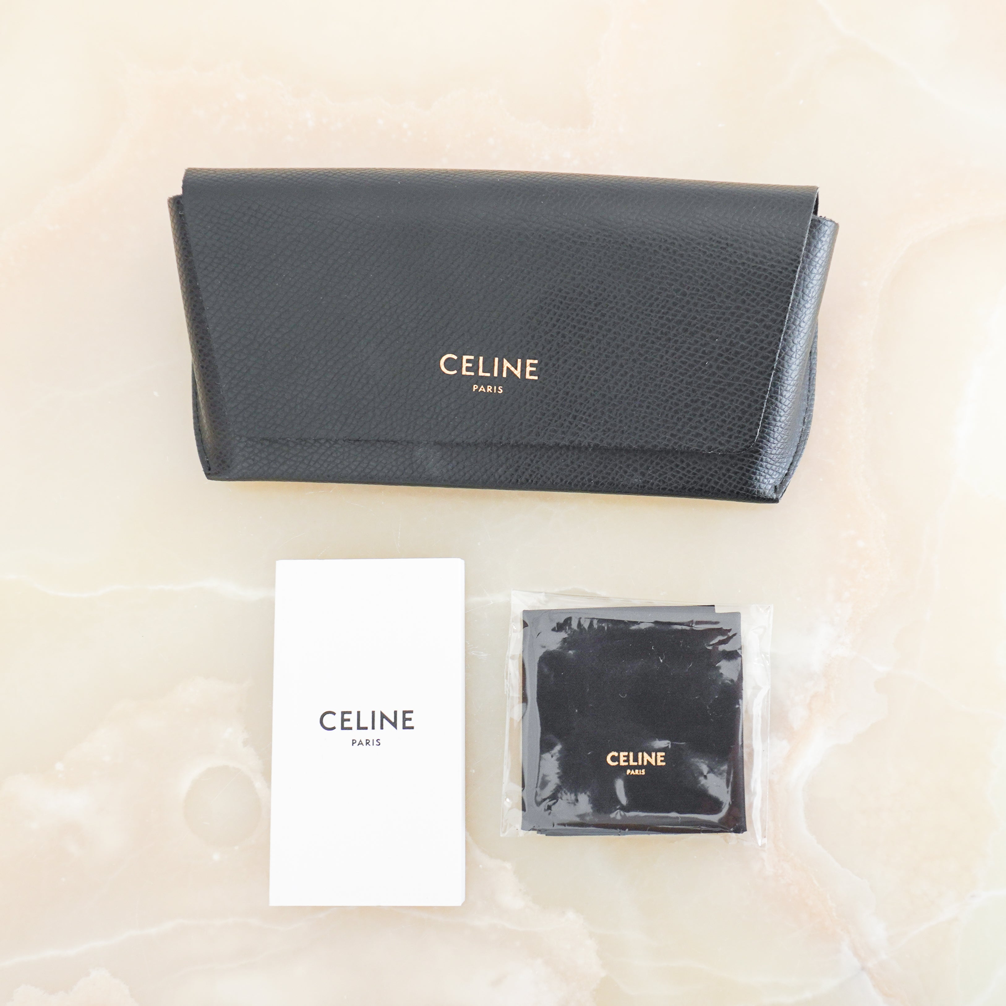Celine Cat Eye Black Sunglasses - CL4002UN (RRP £410) | Authentic Preloved