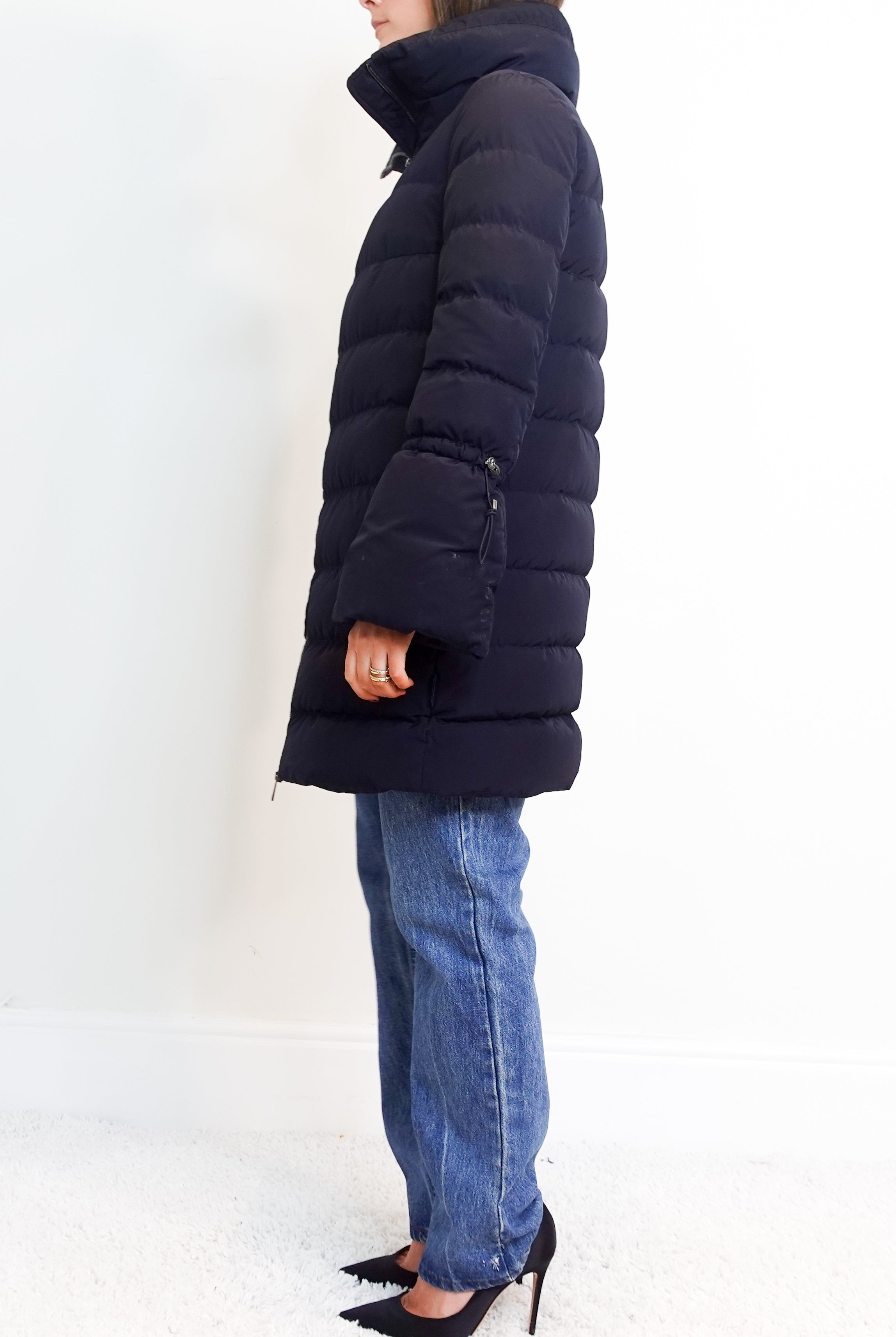 Navy Coat RRP £1.2K