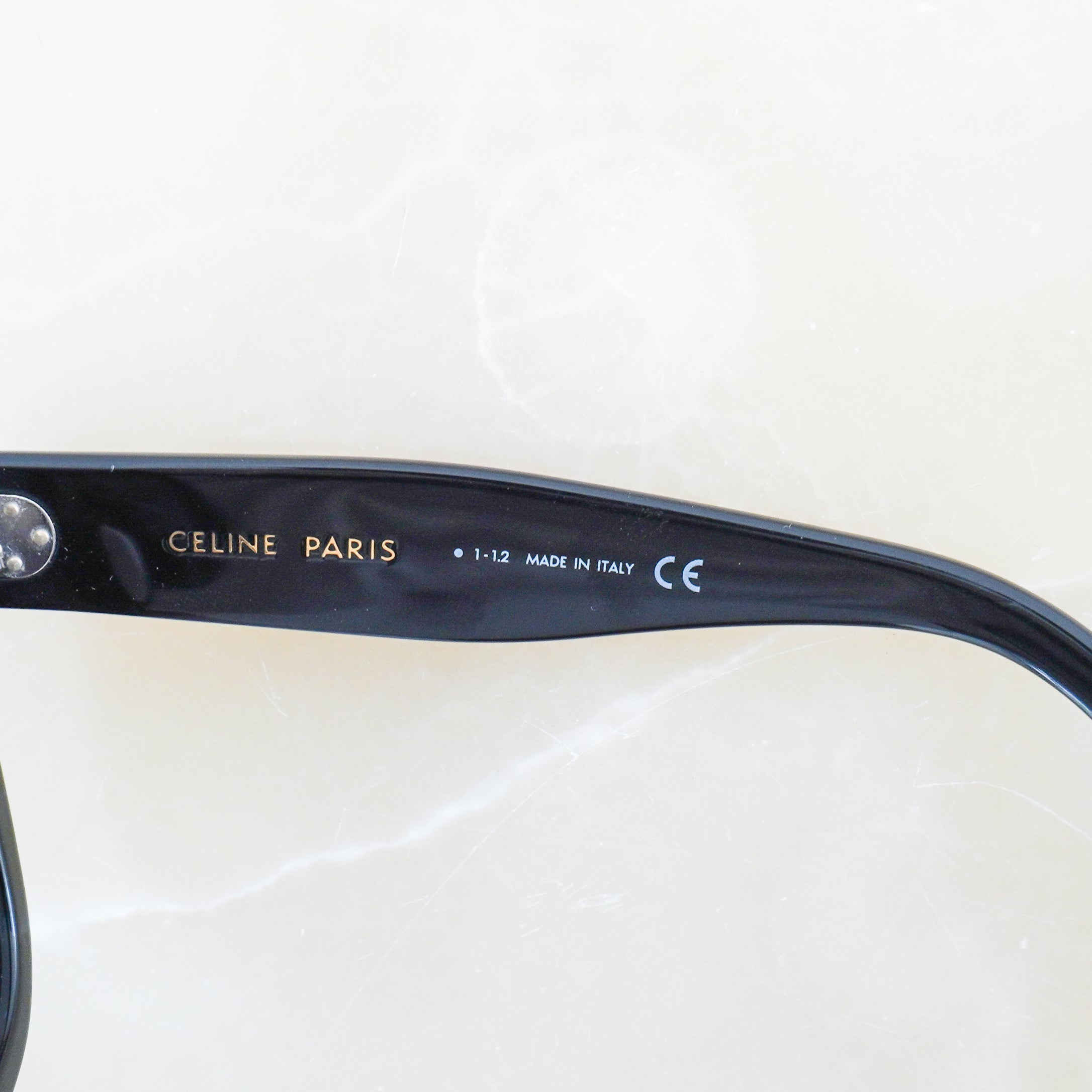 Celine Cat Eye Black Sunglasses - CL4002UN (RRP £410) | Authentic Preloved
