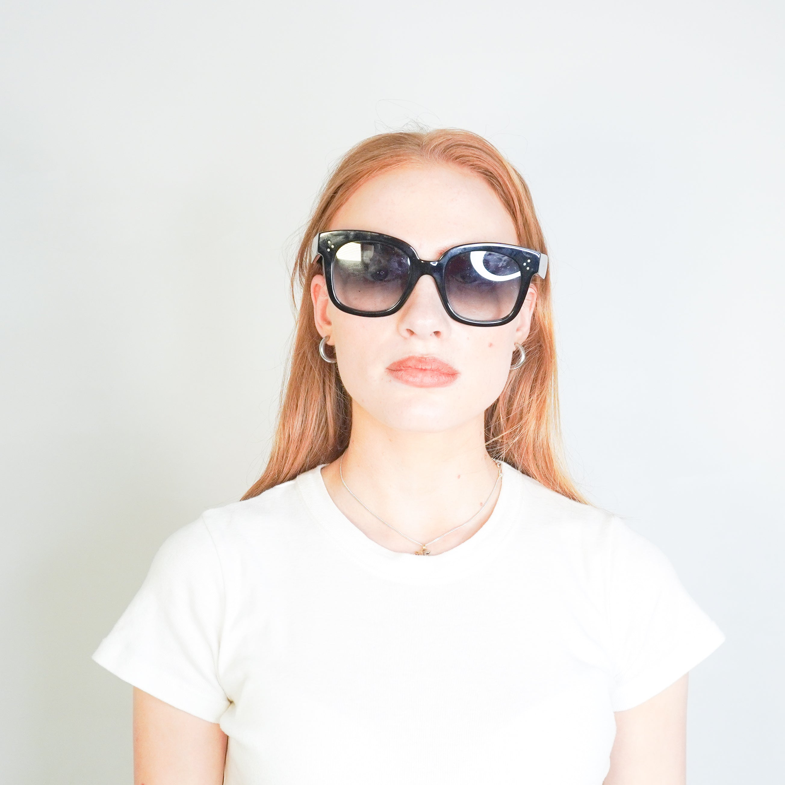 Celine Cat Eye Black Sunglasses - CL4002UN (RRP £410) | Authentic Preloved