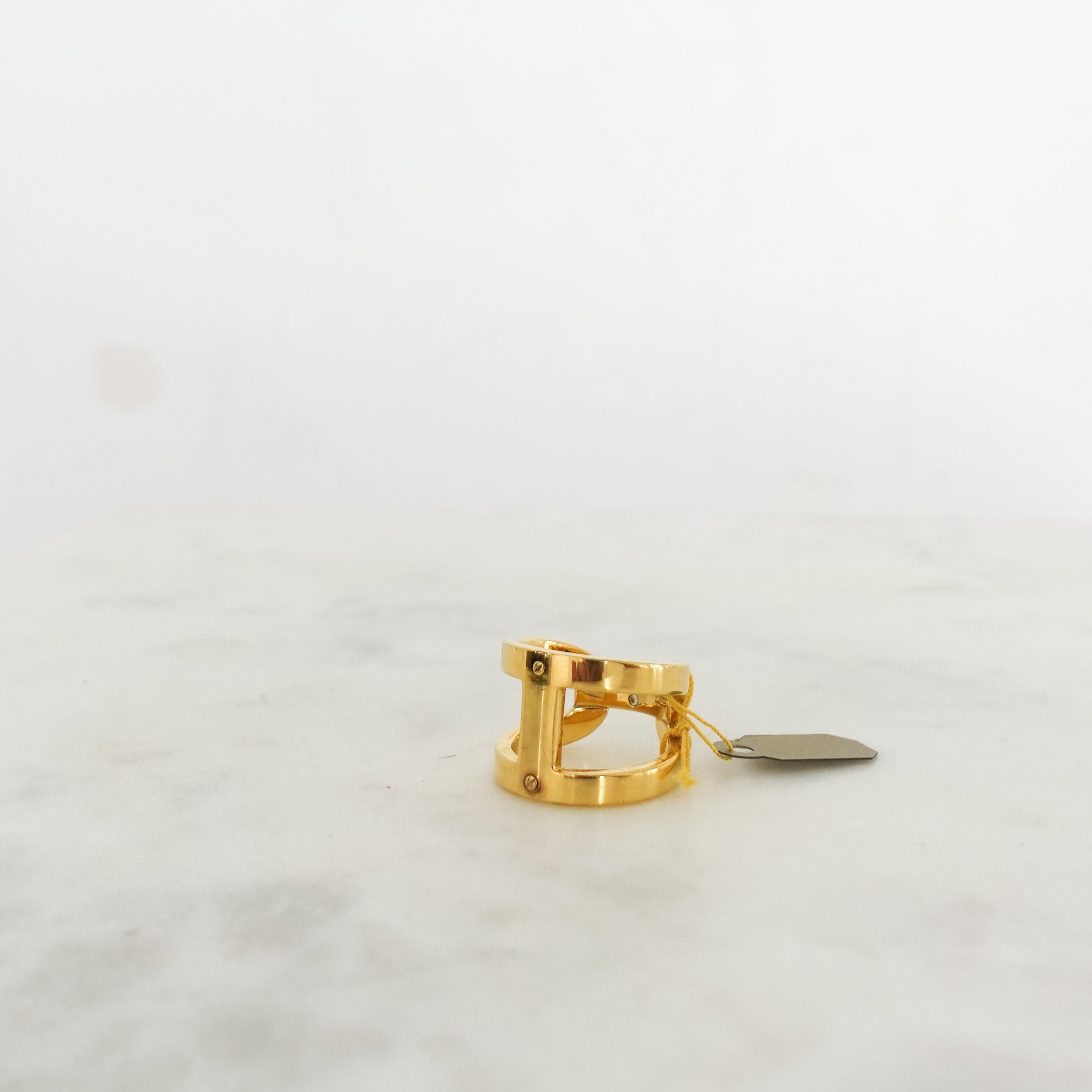 Gold plated ring