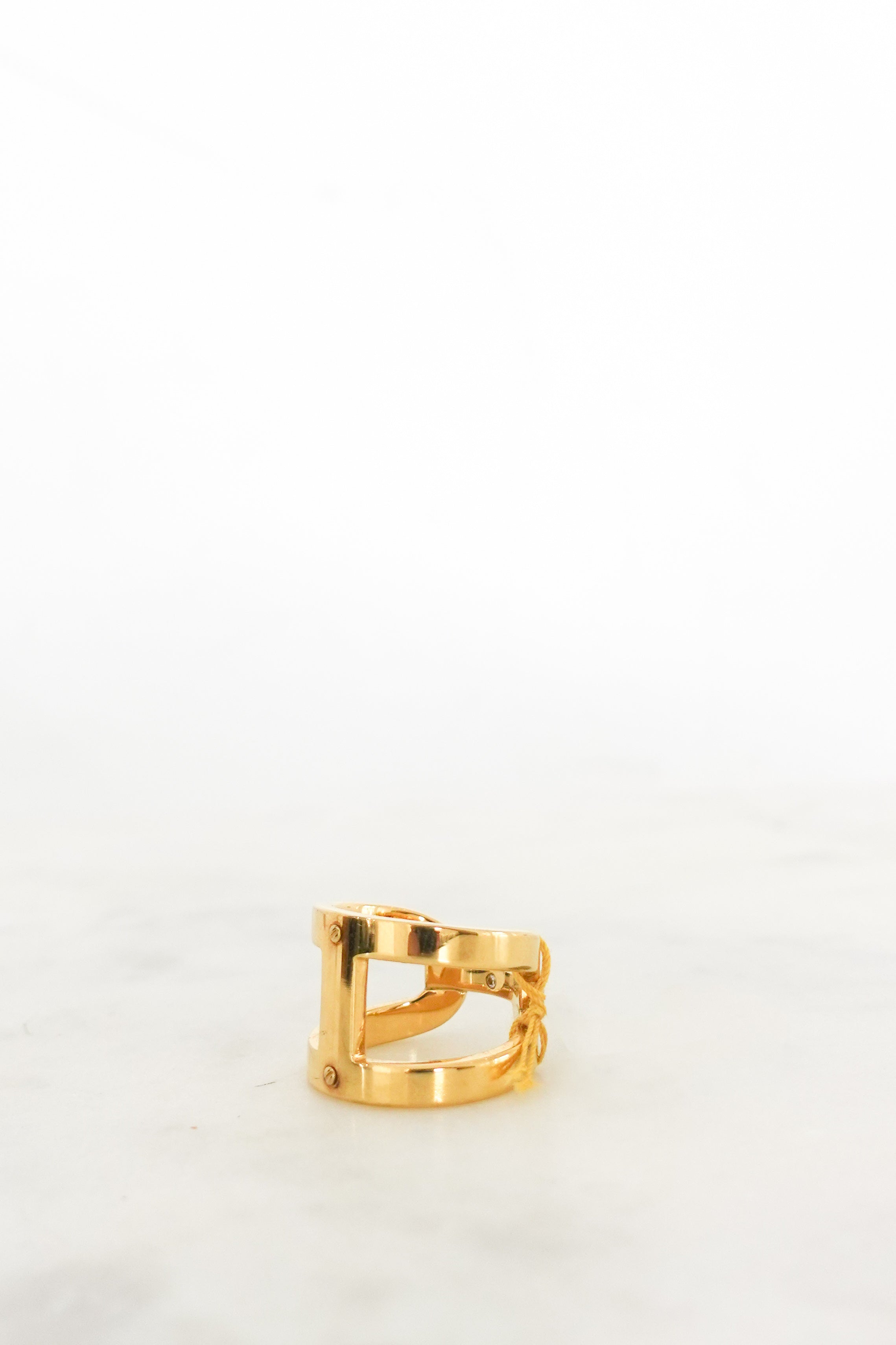 Gold plated ring