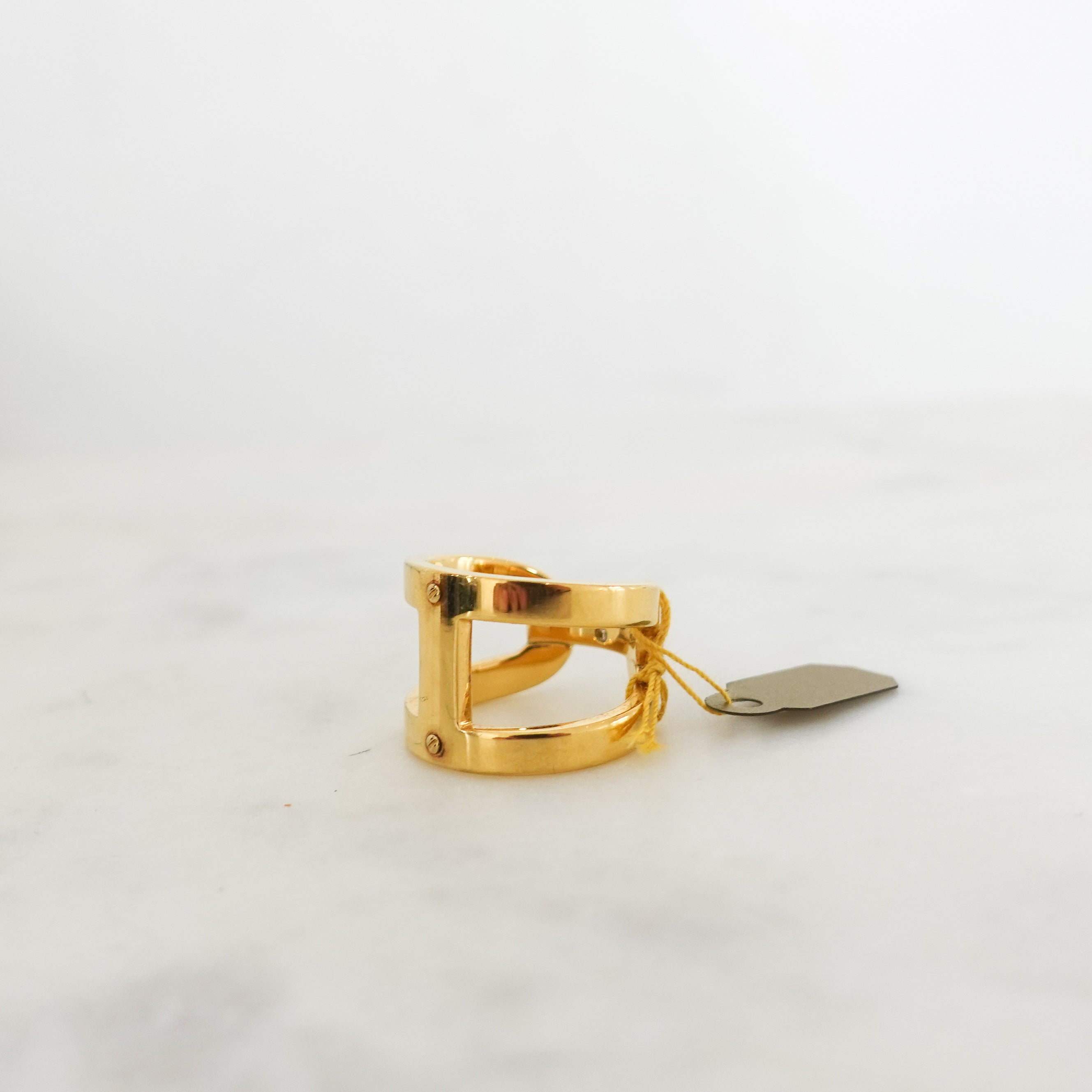 Gold plated ring