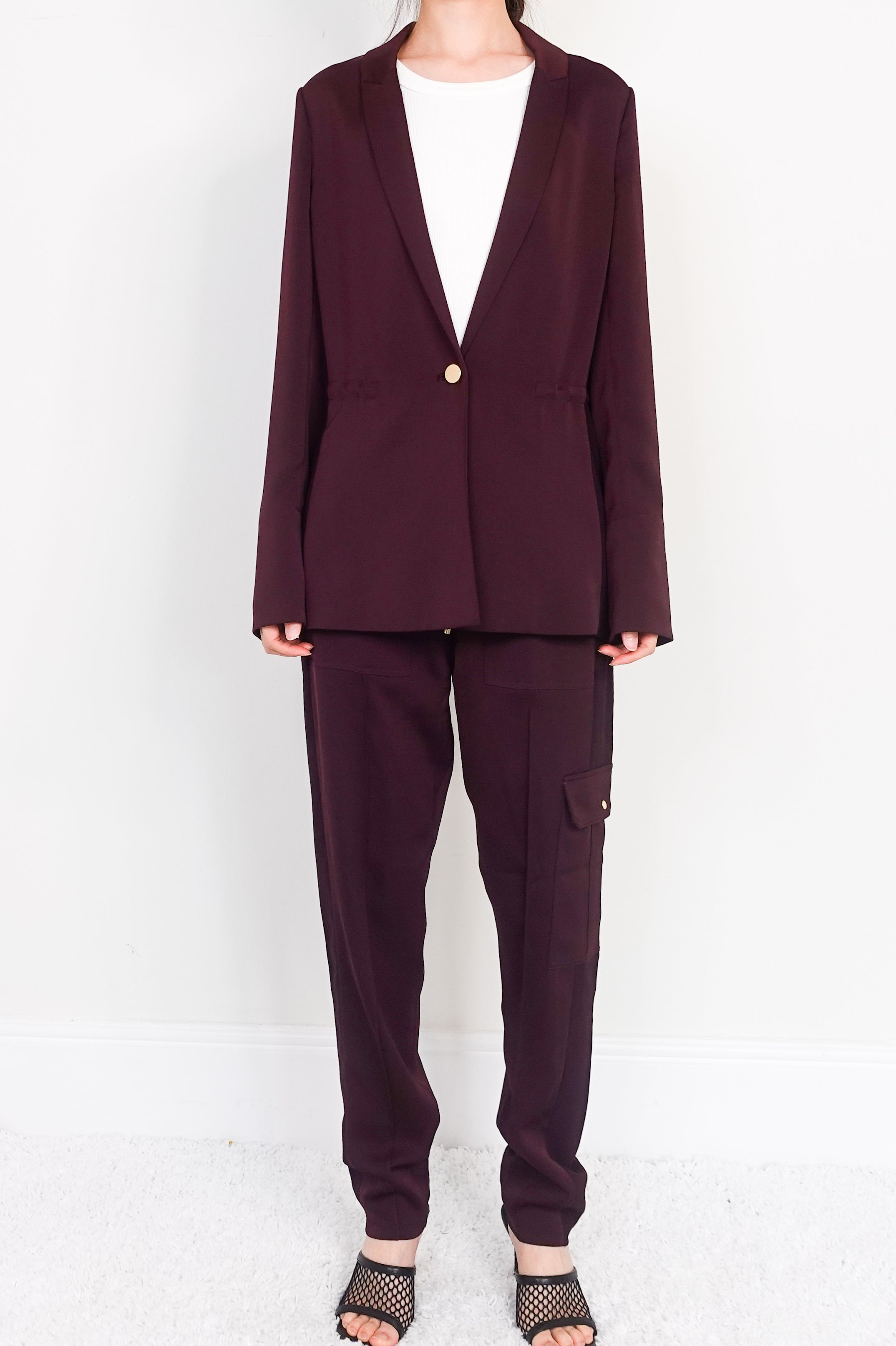 Burgundy Suit RRP £200