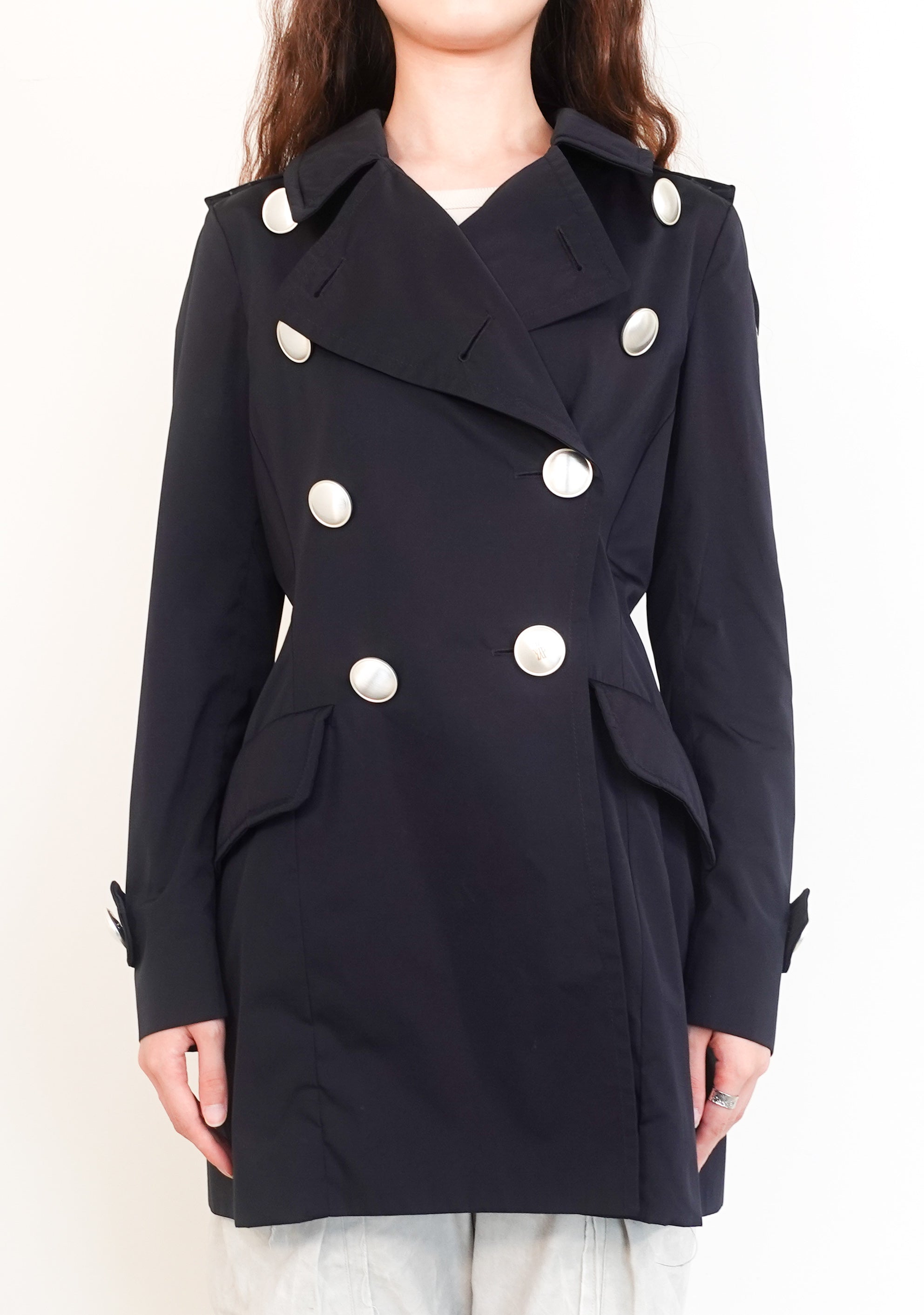 Mainline black trenchcoat