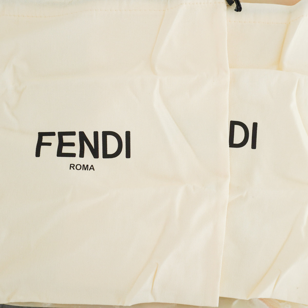 Fendi Signature FF Leather Buckle Trainers (RRP £550) | Authentic Preloved