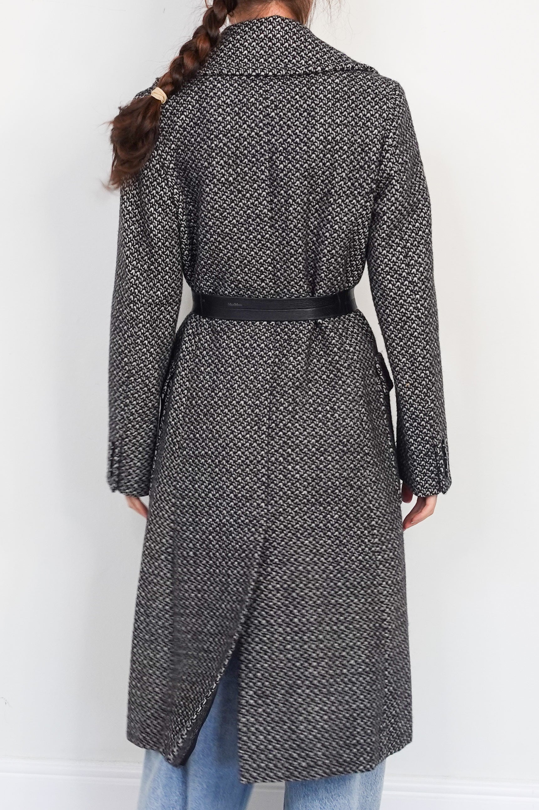 Herringbone Wool Coat RRP £700