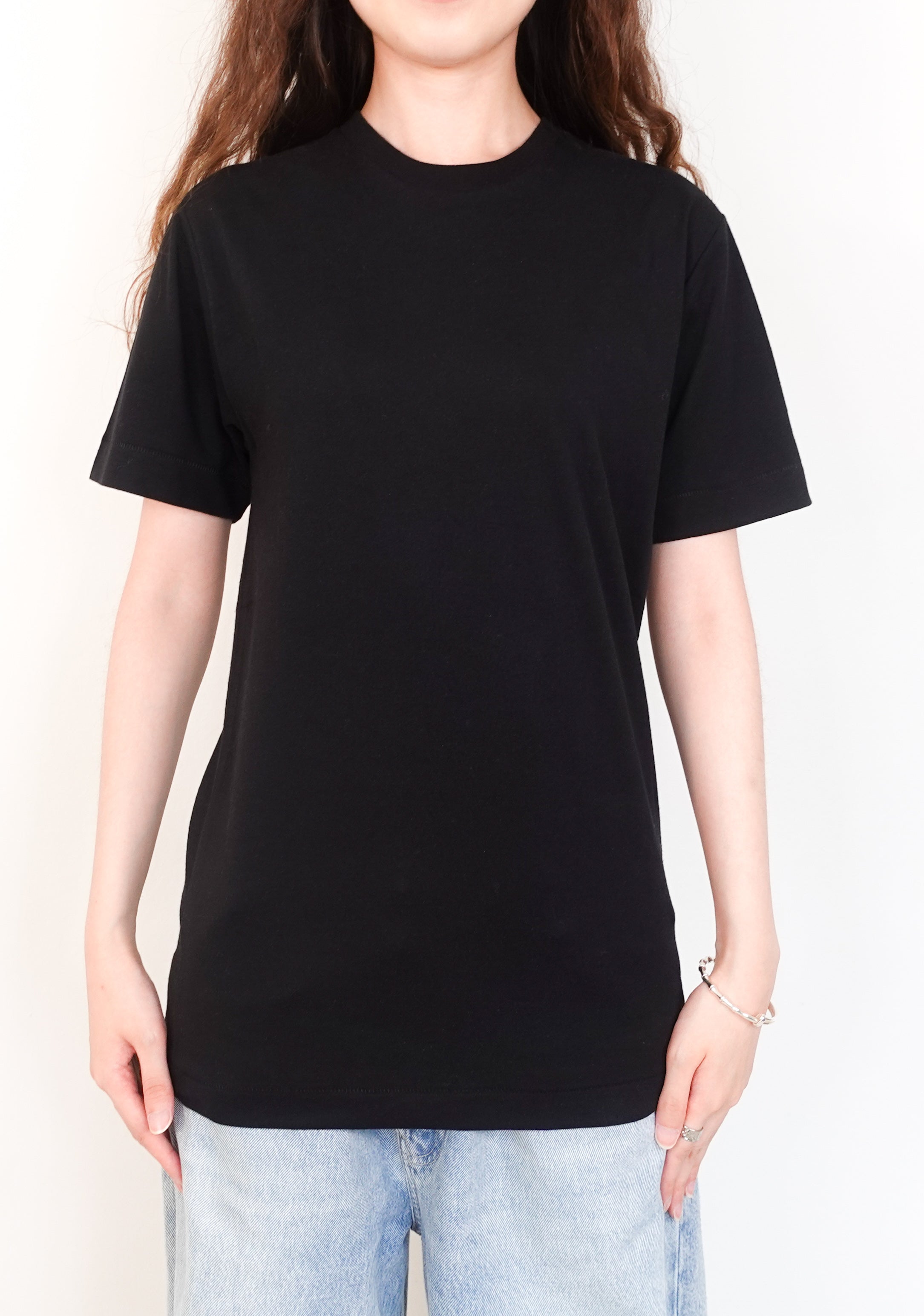 Black cotton t-shirt RRP £580