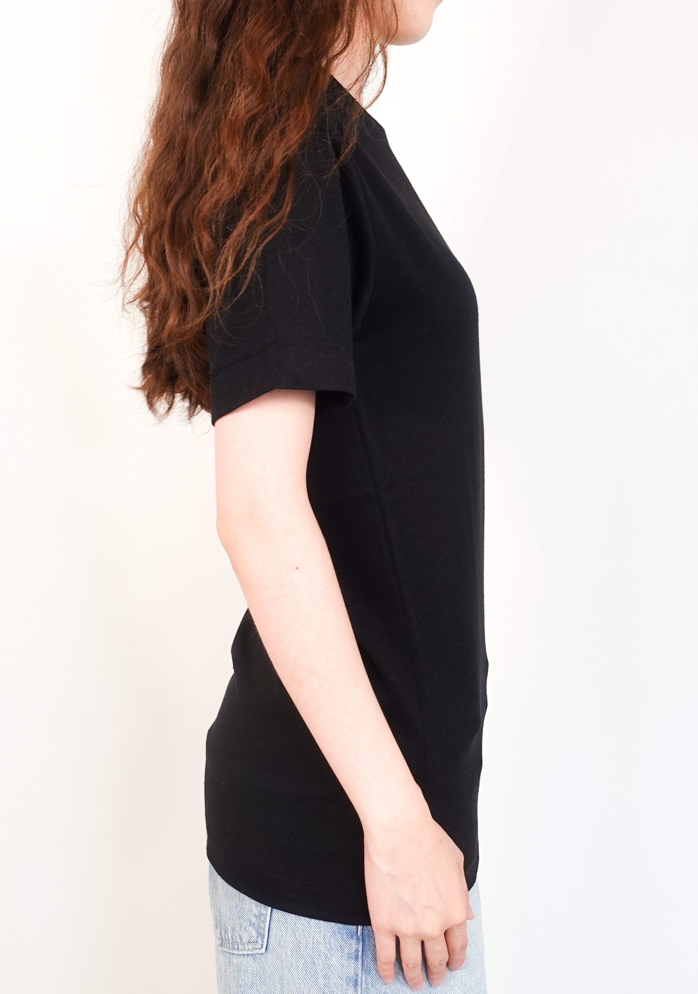 Black cotton t-shirt RRP £580 (Copy)