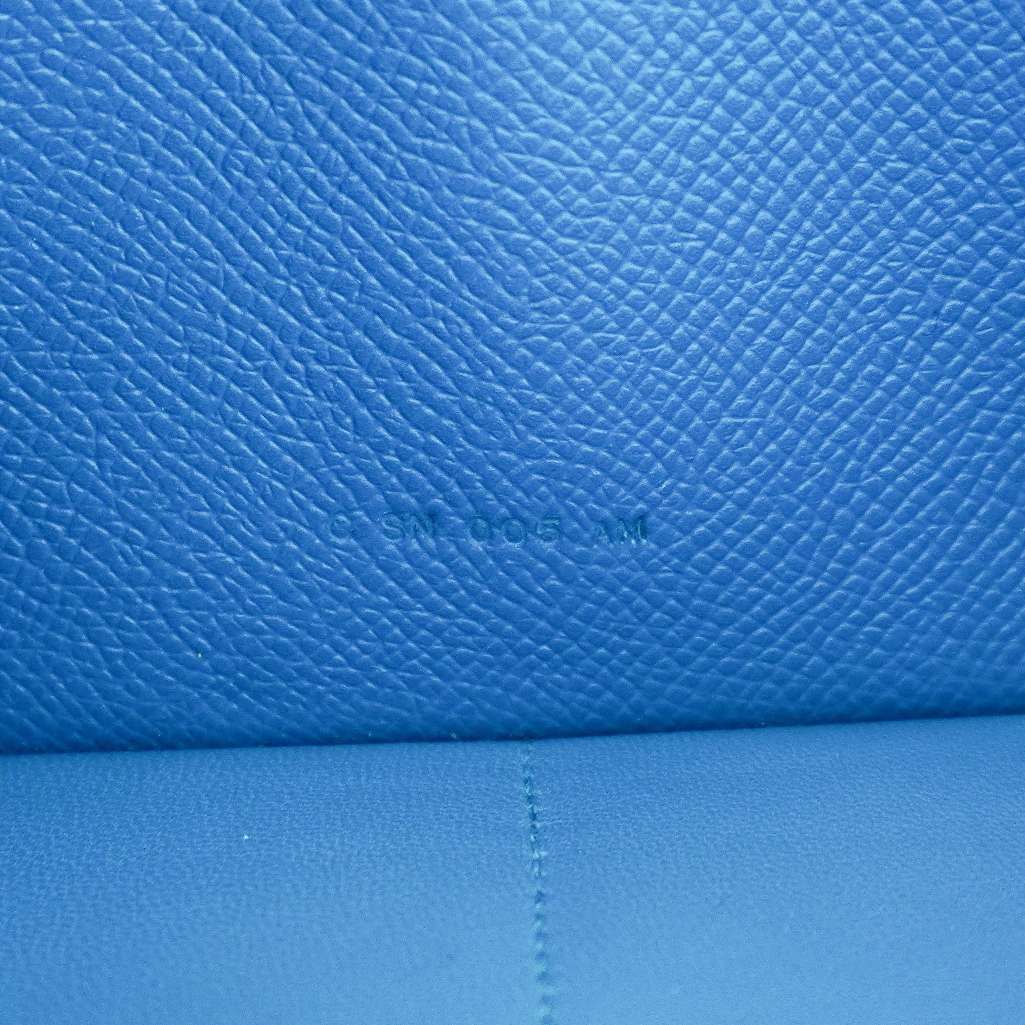 Hermès Kelly To Go Wallet in Blue Epsom Leather (RRP £4,400) | Authentic Preloved - Reloved Again