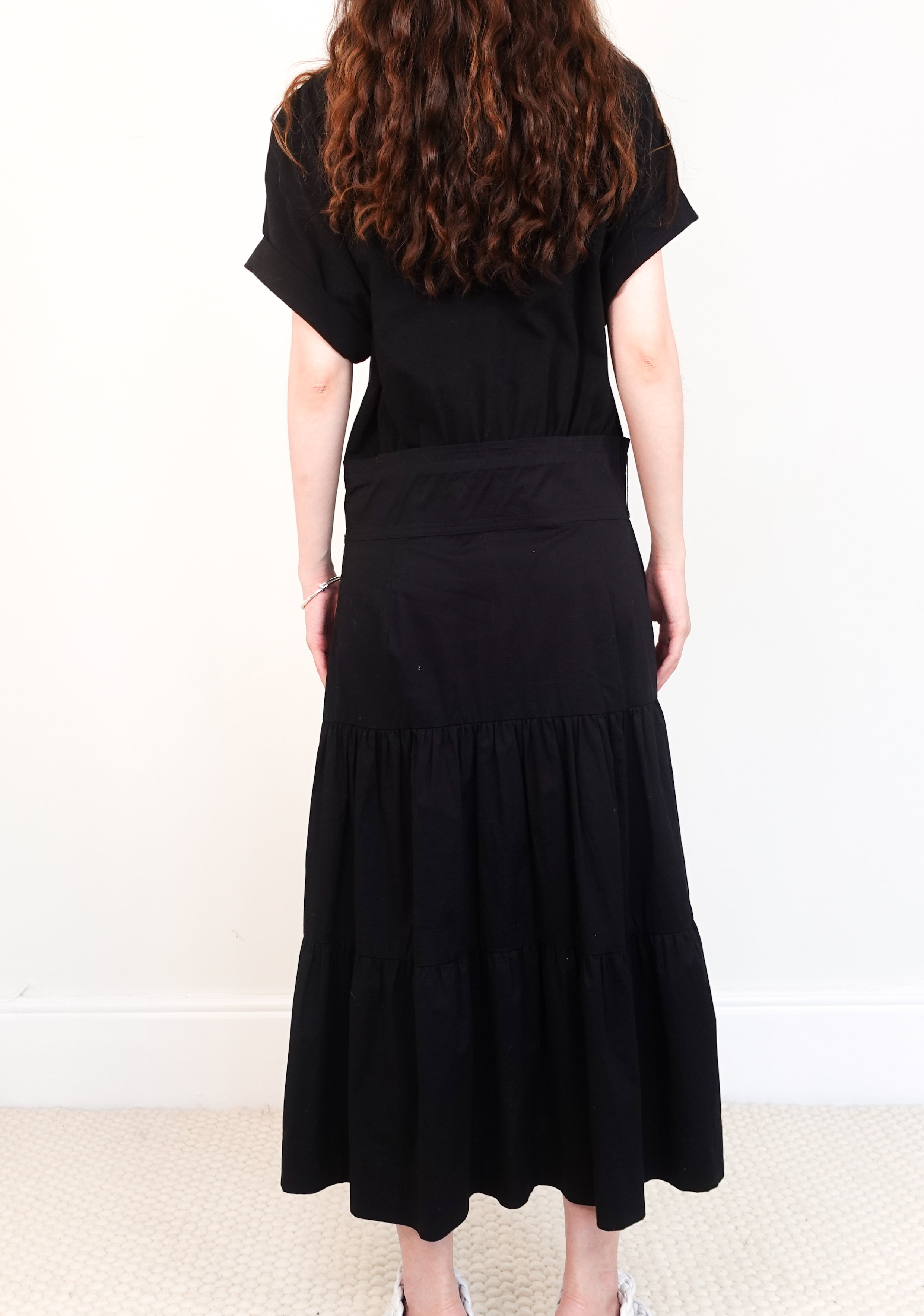 Black maxi dress RRP £450