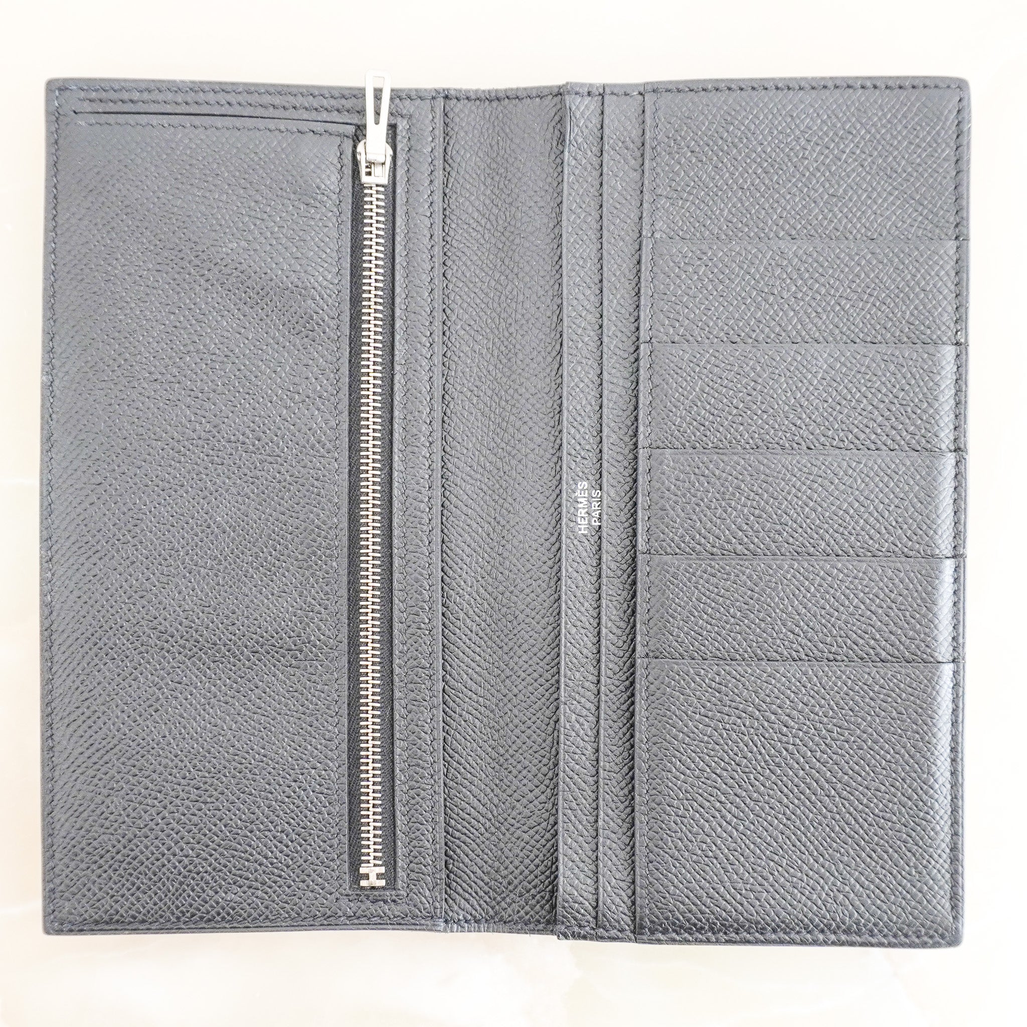 Hermes Bearn Wallet in Black (RRP £3280) | Authentic Preloved