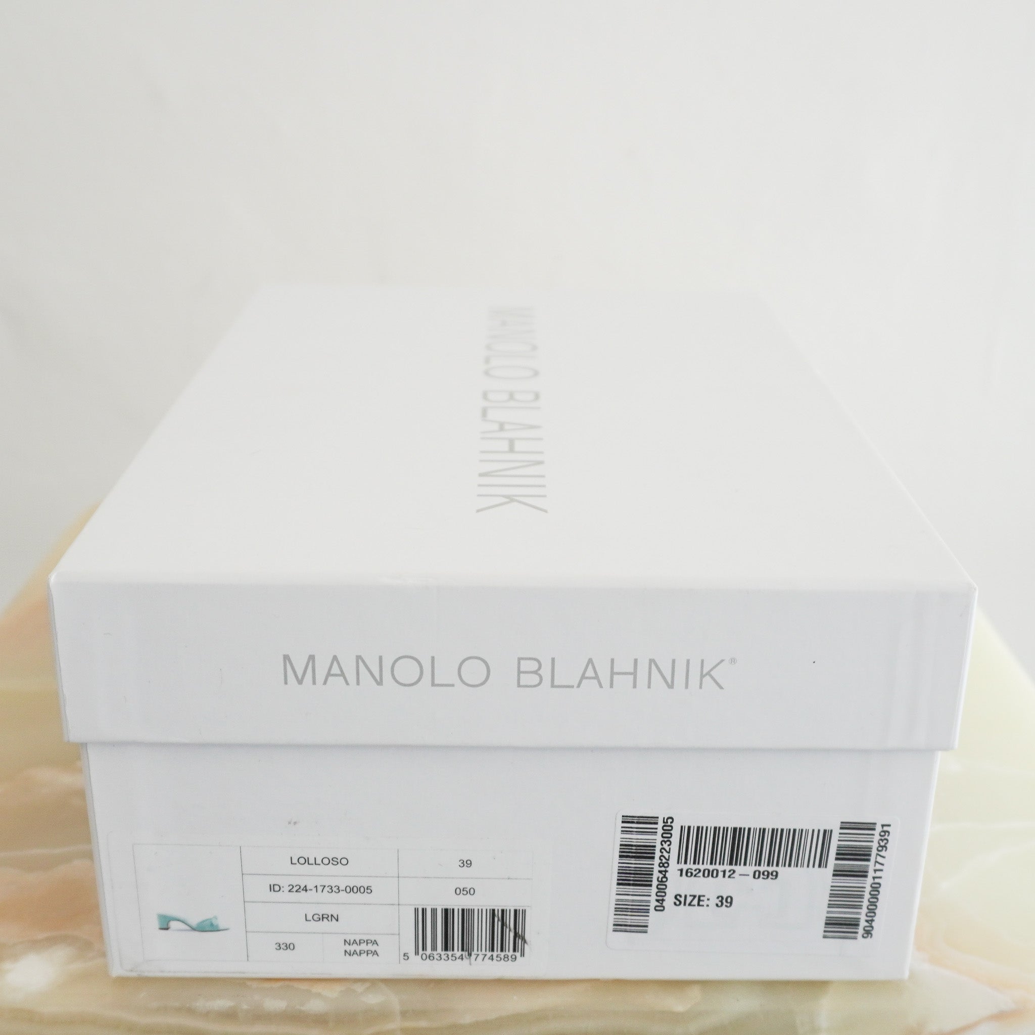 Manolo Blahnik Green Mules RRP £775 | Authentic Preloved