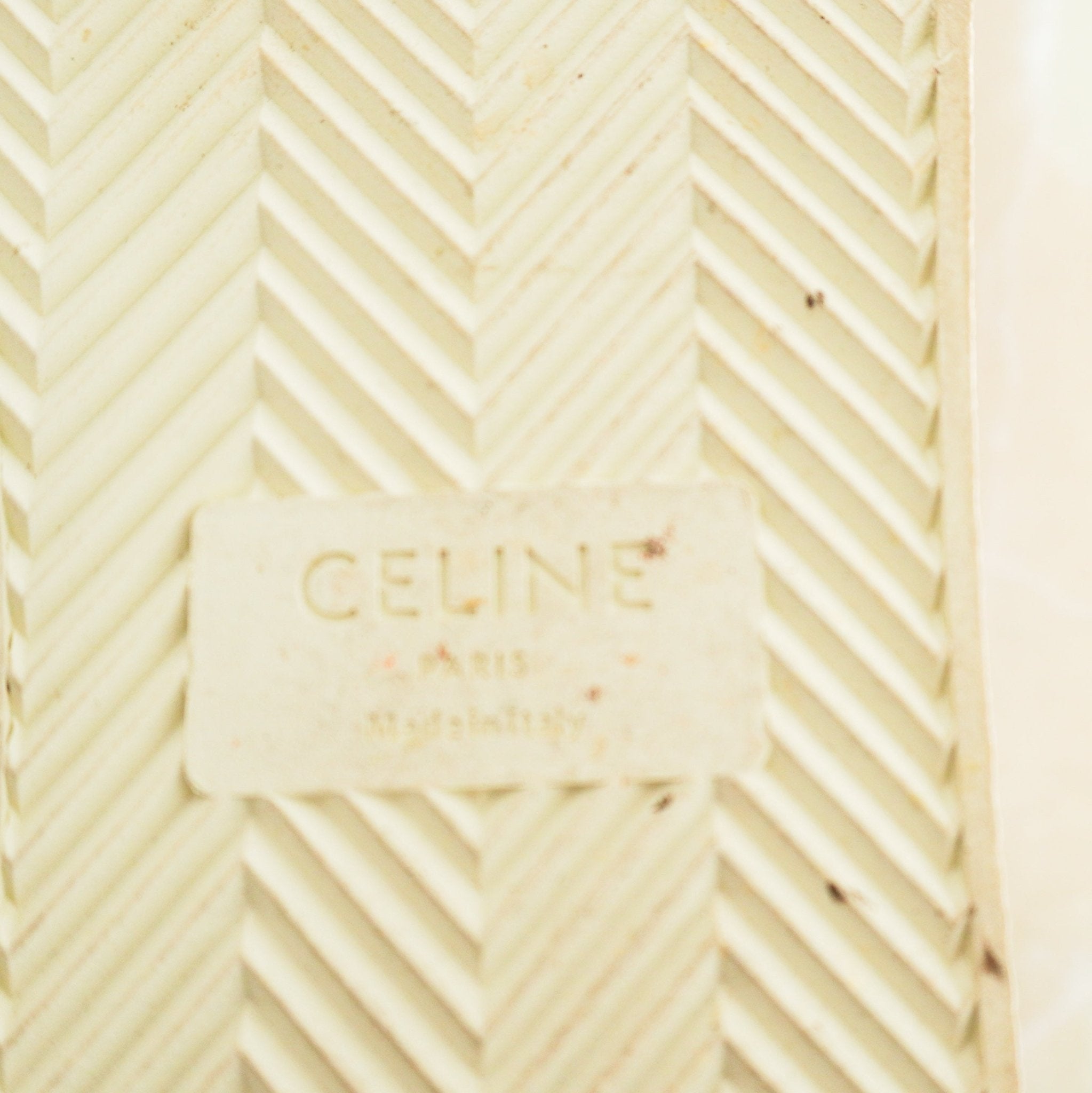 Celine Gold Glitter Low Top Triomphe Trainers RRP £550 | Authentic Preloved - Reloved Again