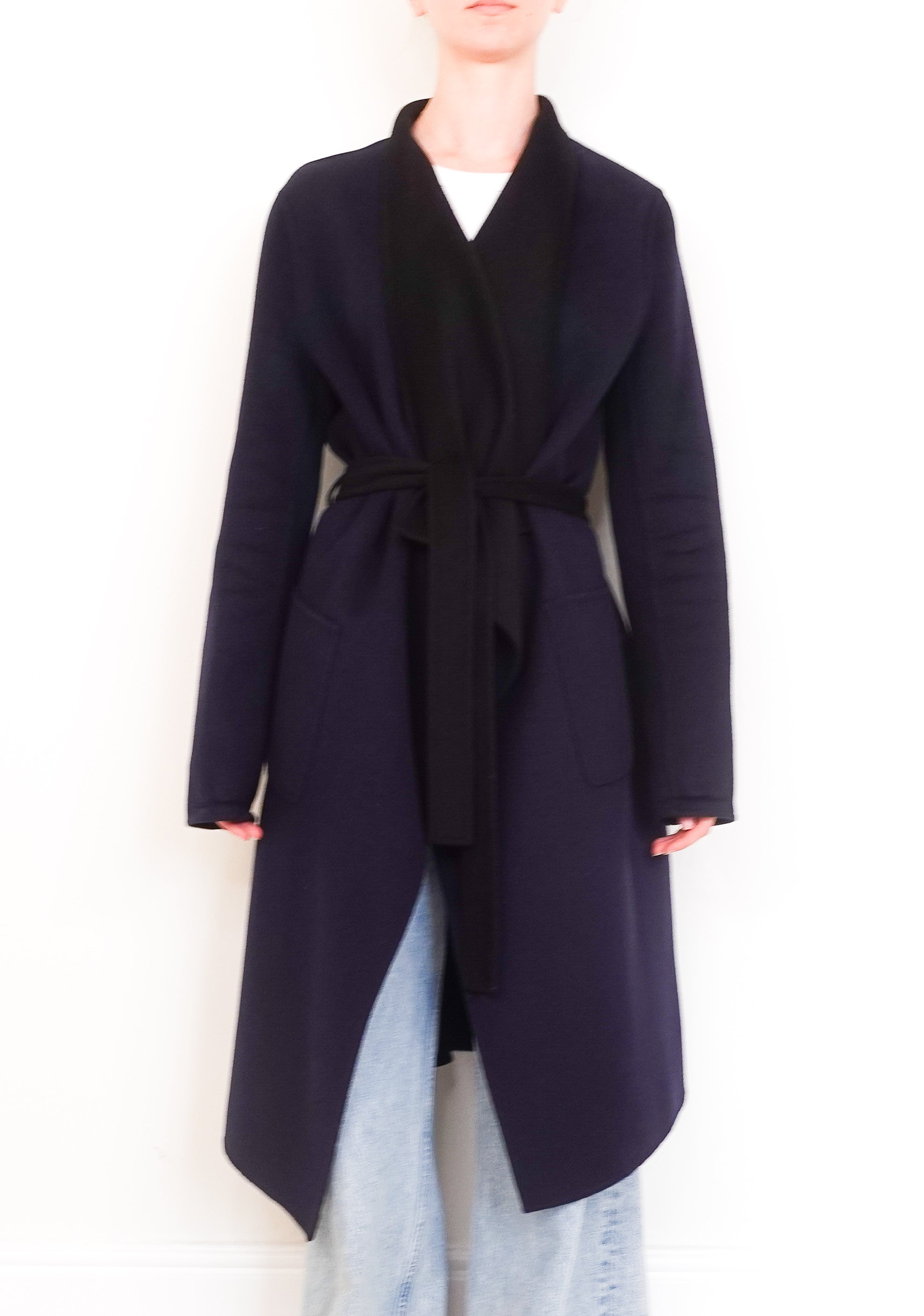 Cashmere blend belted coat RRP £945