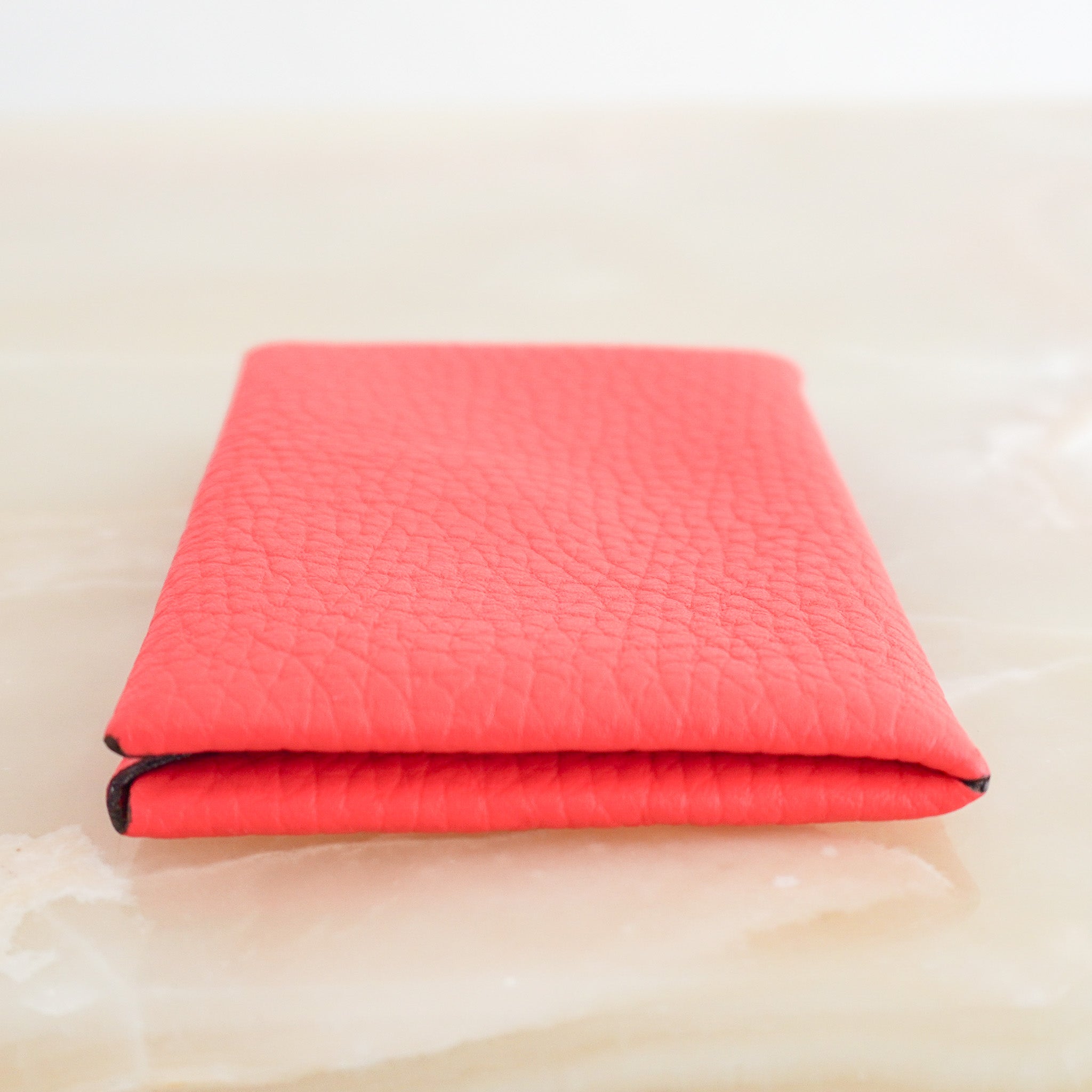Hermes Calvi Card Holder in Rose Pink (RRP £360) | Authentic Preloved