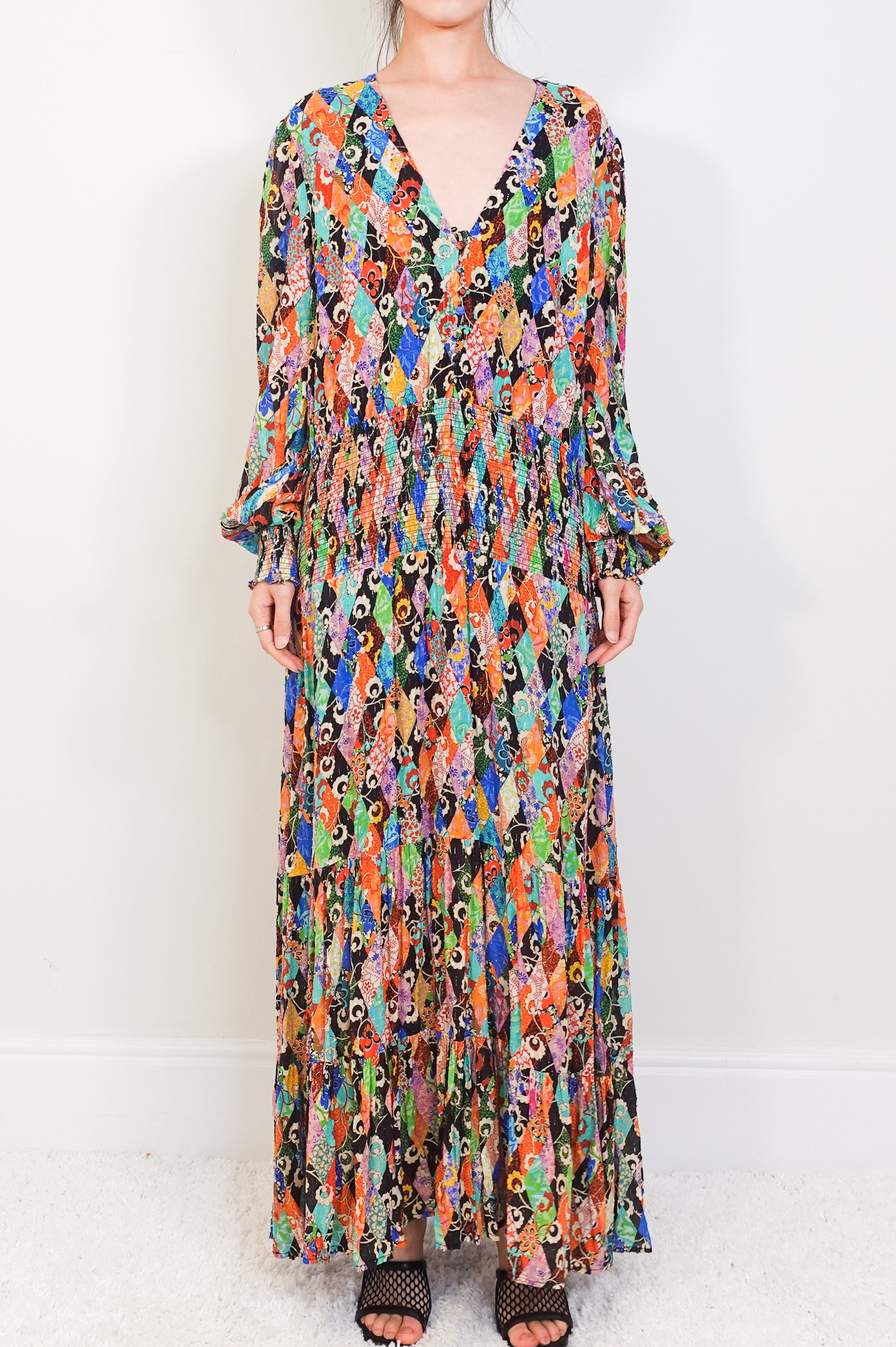 Floral maxi dress RRP £350