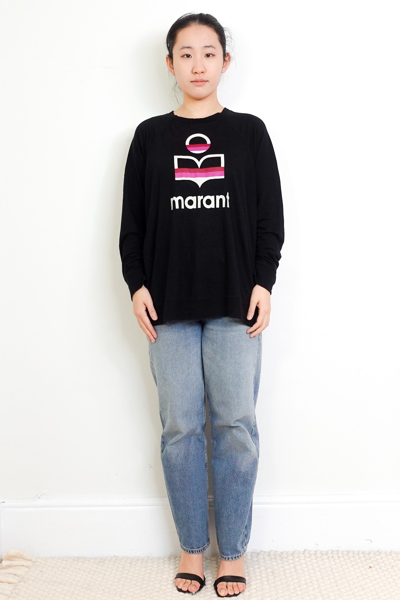 Isabel Marant Etoile Black Kiefferf Teeshirt RRP £495 | Authentic Preloved