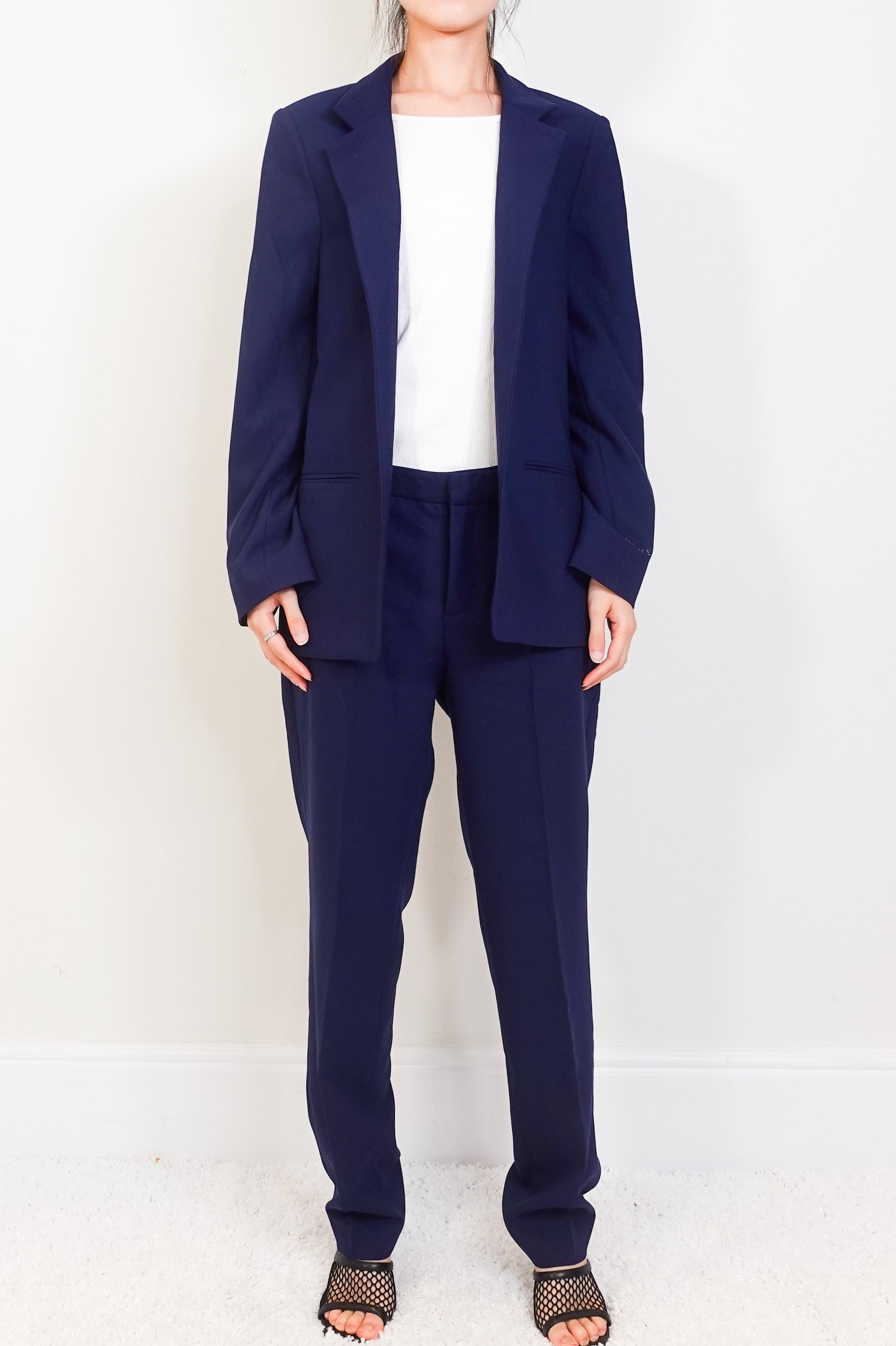 Navy Volly strass suit RRP £600