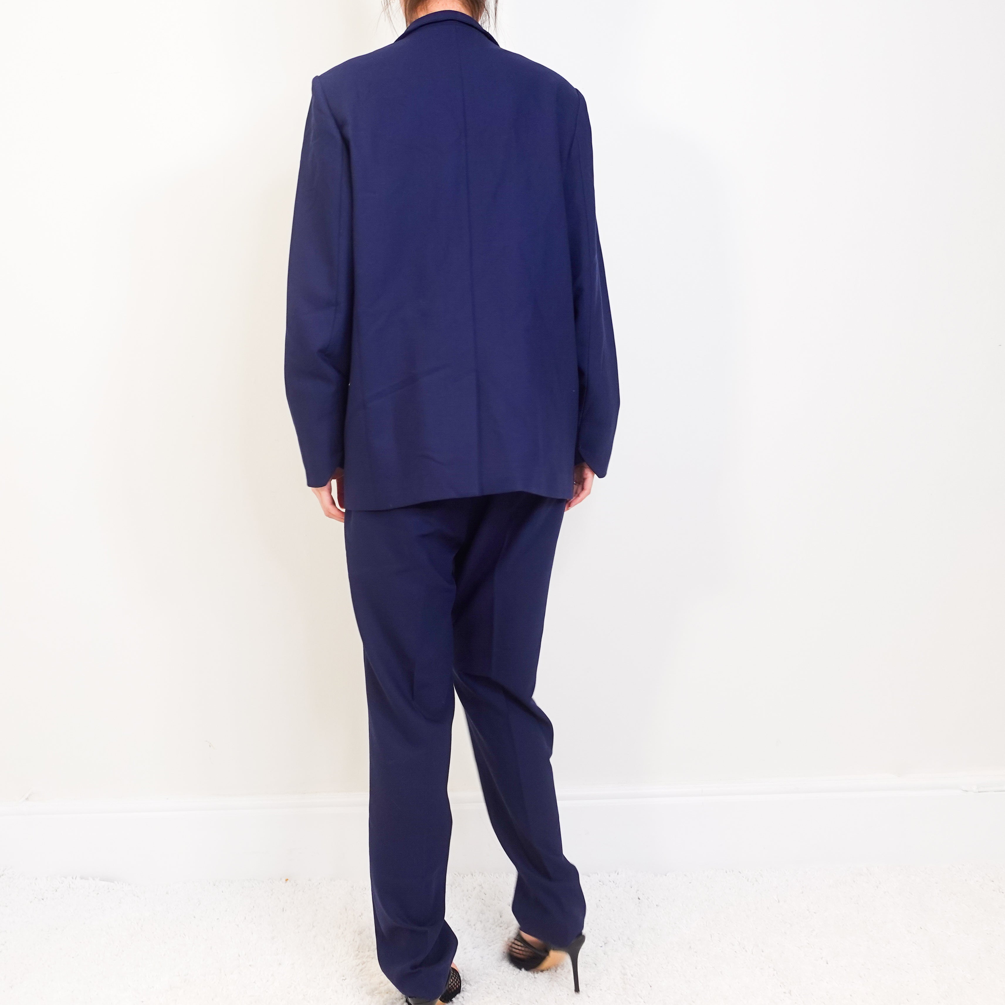 Navy Volly strass suit RRP £600