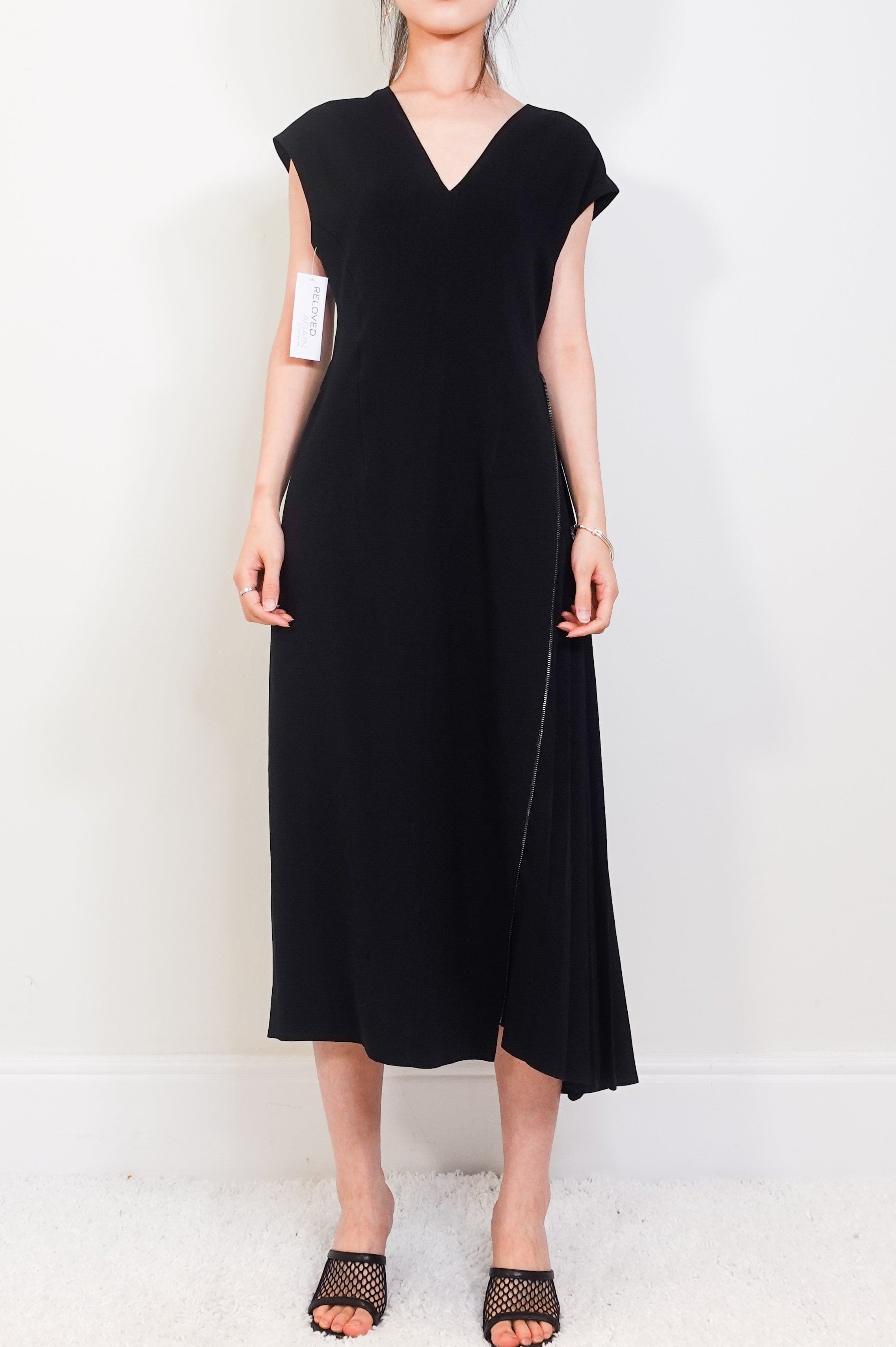 Black midi dress RRP £400