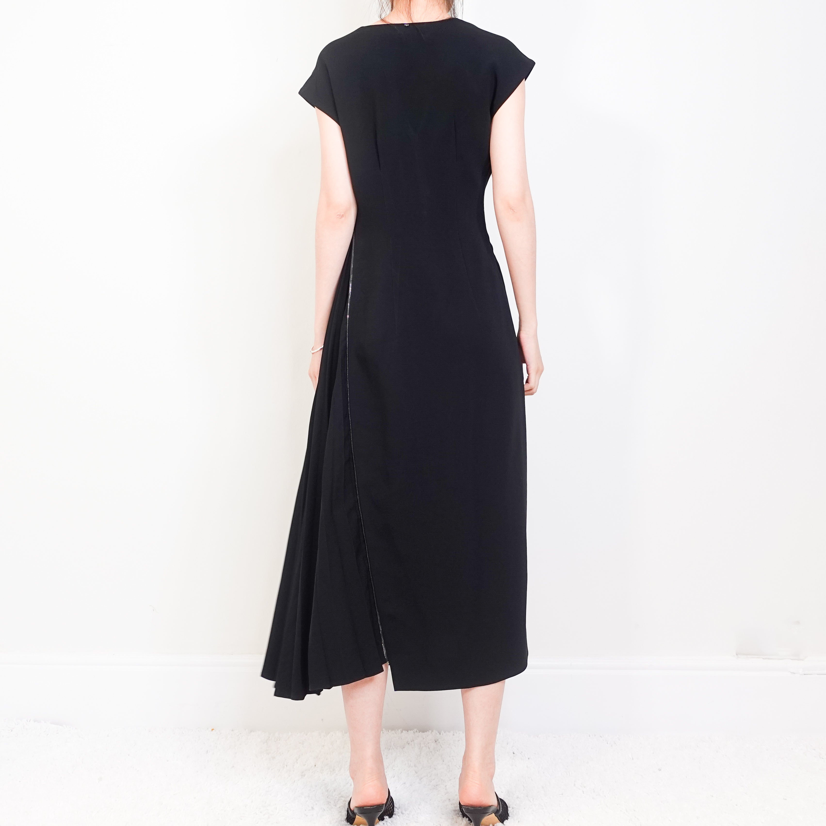 Black midi dress RRP £400