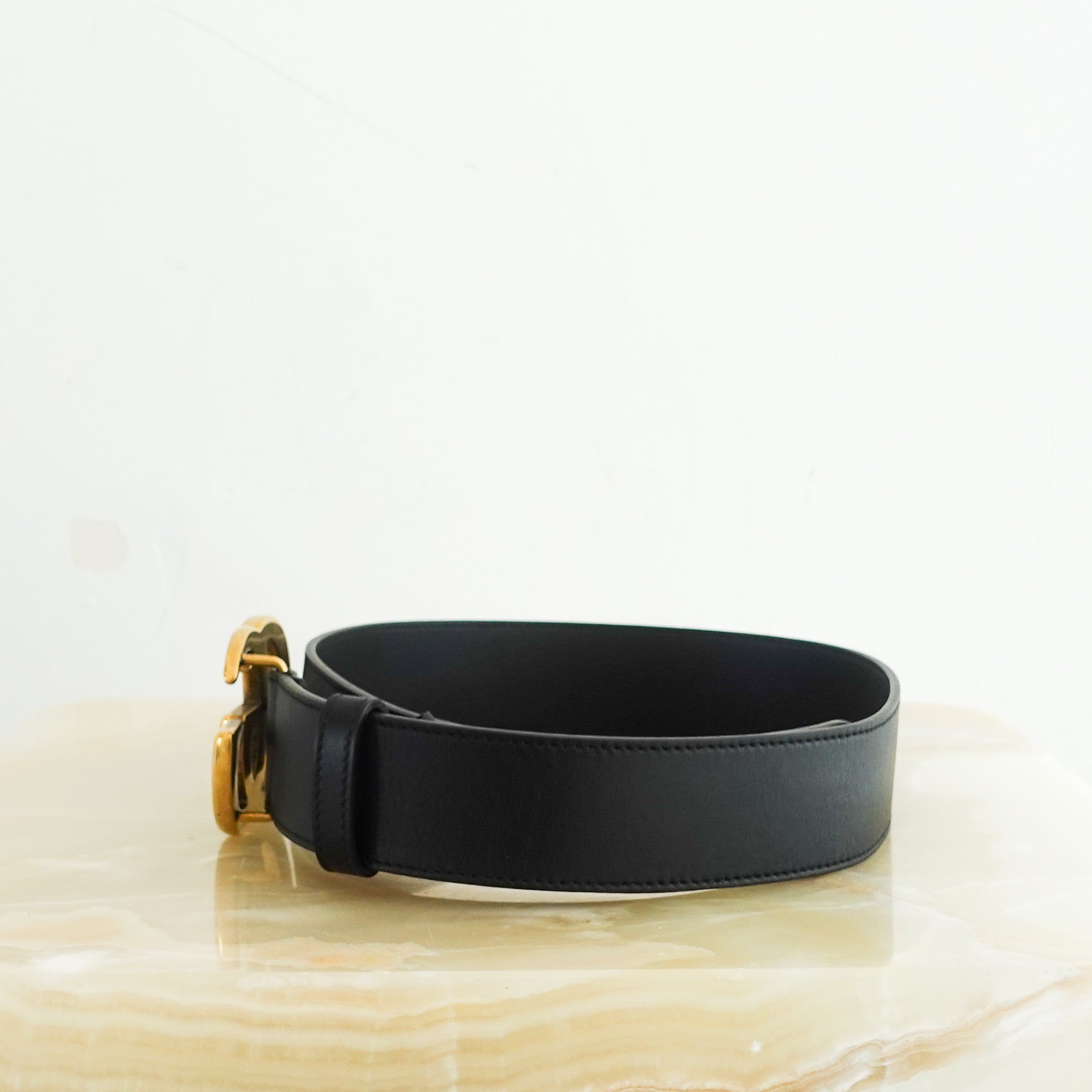 Black Double G belt RRP £400