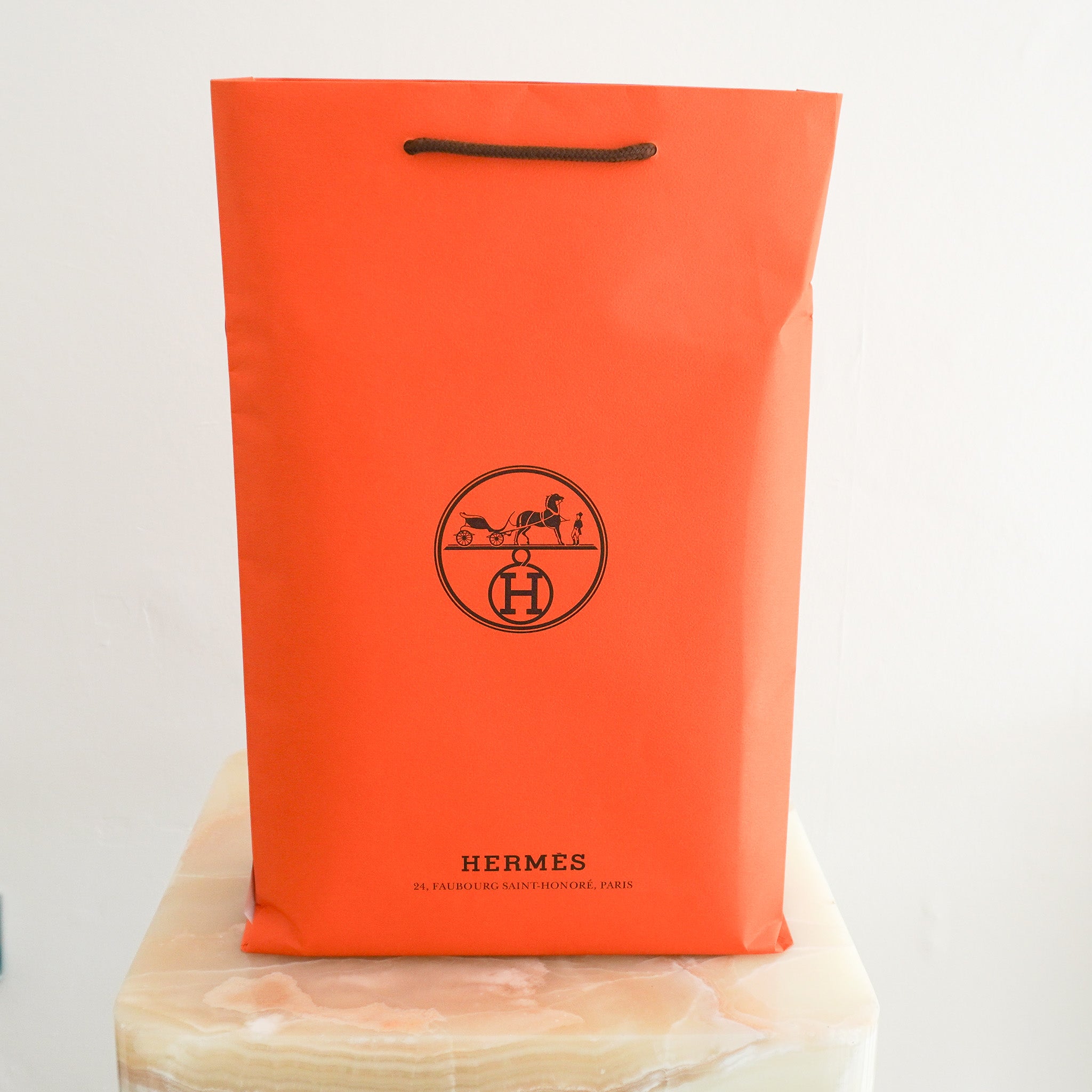 NEW Hermes Mini Herbag 20 in Ebene Vache Leather and Ecru Canvas | Authentic Preloved - Reloved Again