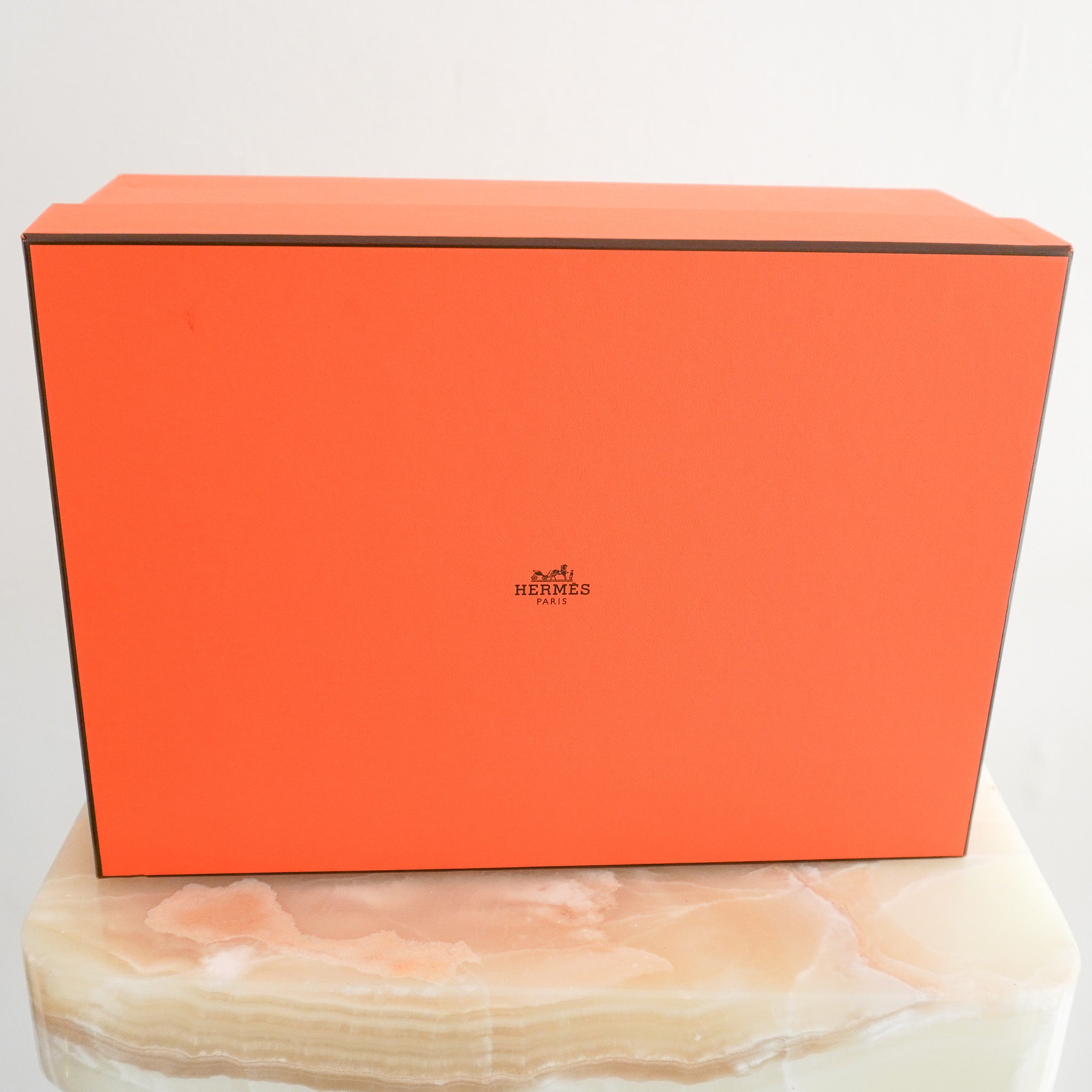 NEW Hermes Mini Herbag 20 in Ebene Vache Leather and Ecru Canvas | Authentic Preloved - Reloved Again