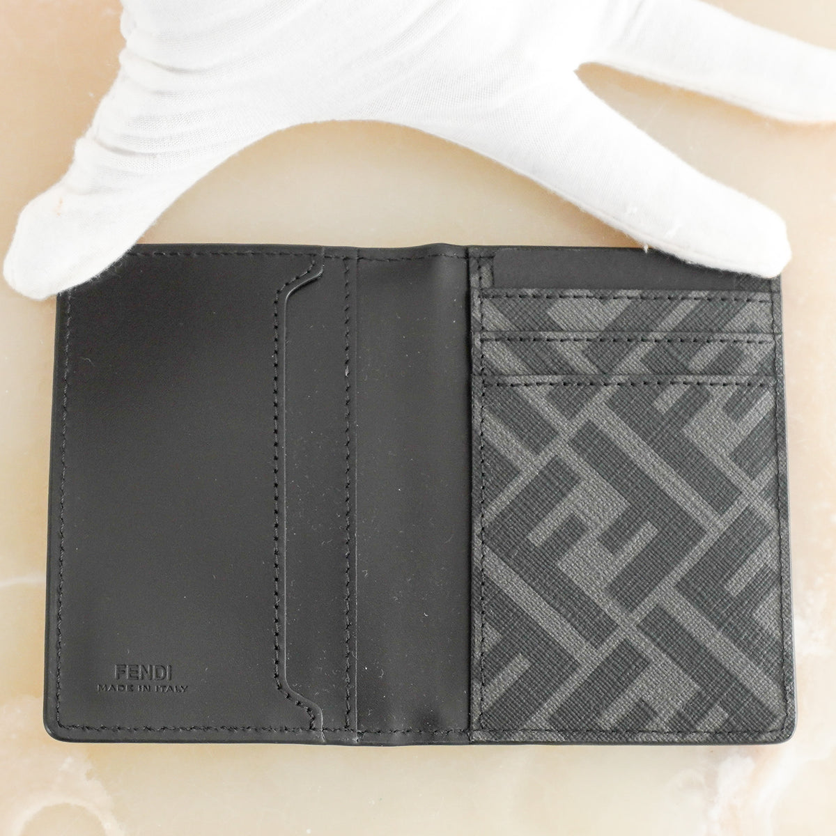 Fendi FF Squared Bifold Card Holder (RRP £320) | Authentic Preloved - Reloved Again