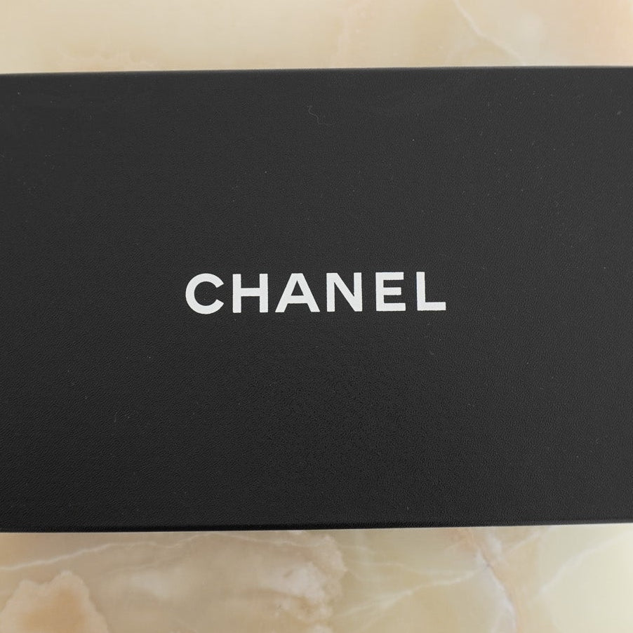 Chanel Pink Denim Quilted Cap Toe Ballet Flats (RRP £820) | Authentic Preloved - Reloved Again