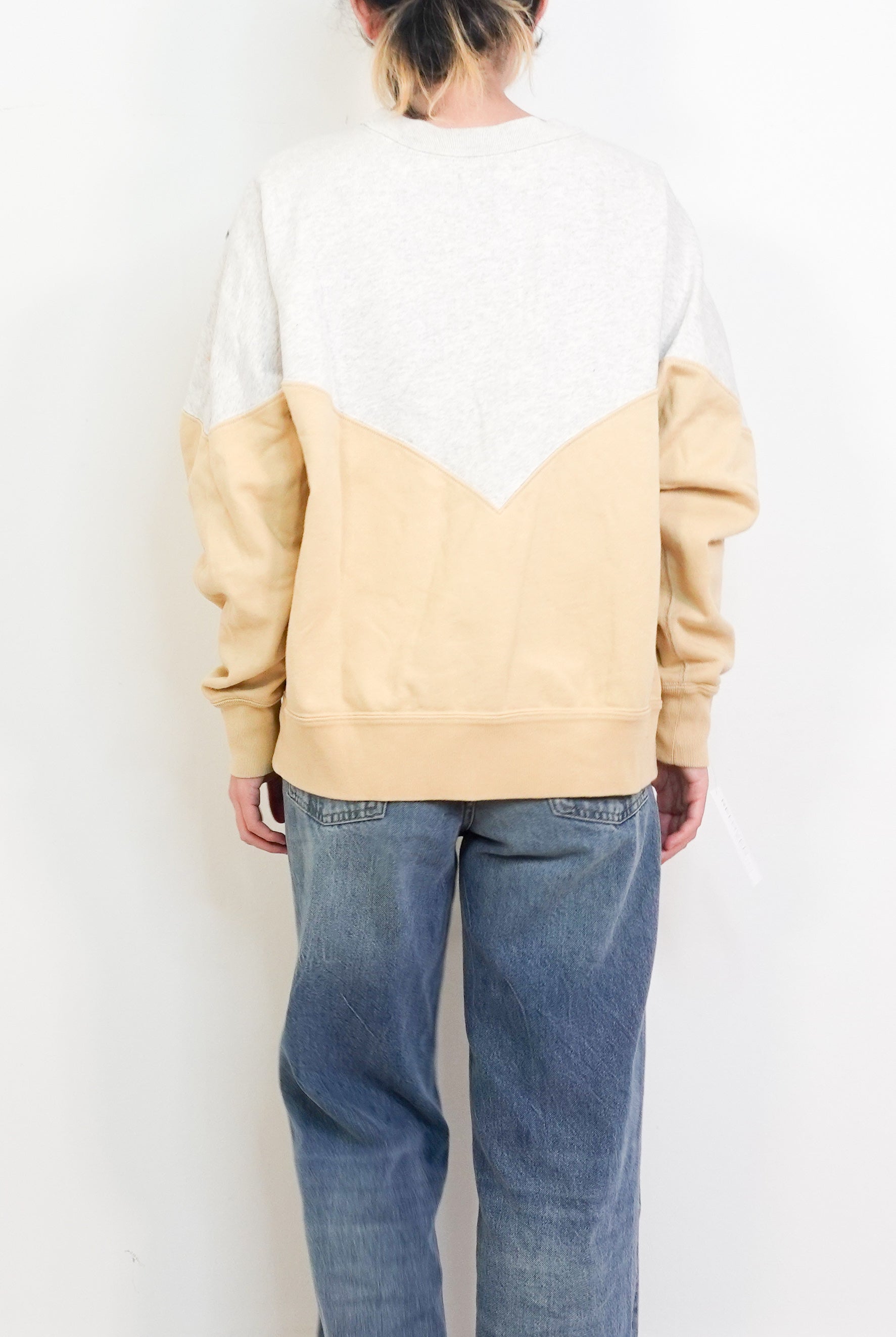 Grey and Beige Sweatshirt RRP £350