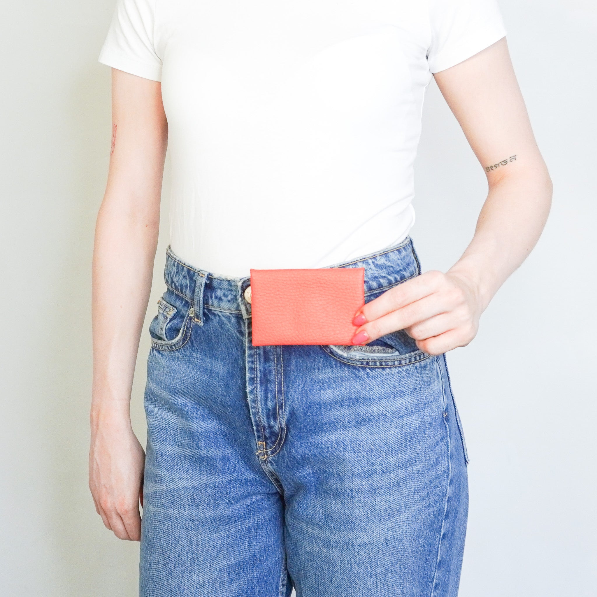 Hermes Calvi Card Holder in Rose Pink (RRP £360) | Authentic Preloved