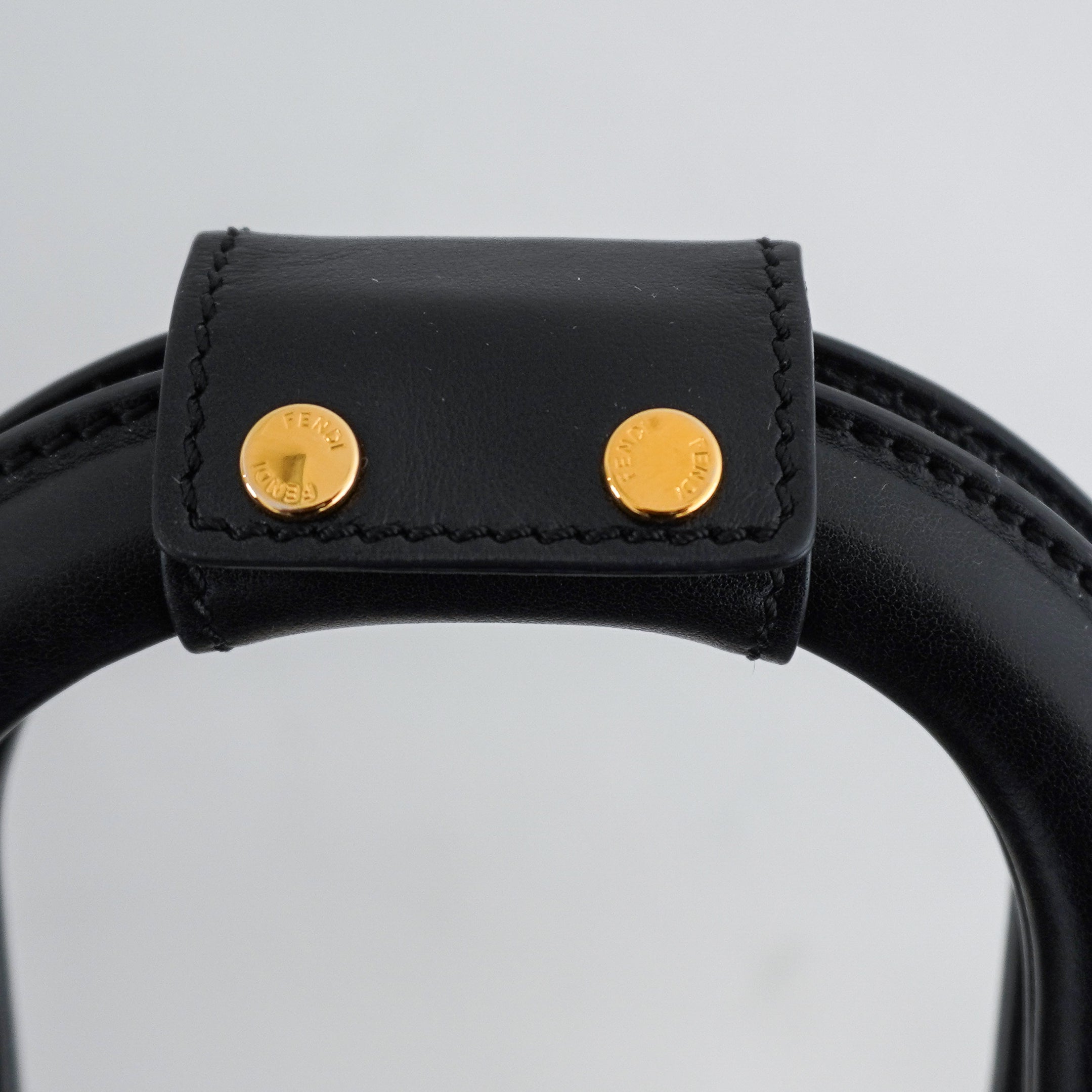 Fendi Selleria FF Handle Tote in Black RRP £2738 | Authentic Preloved - Reloved Again