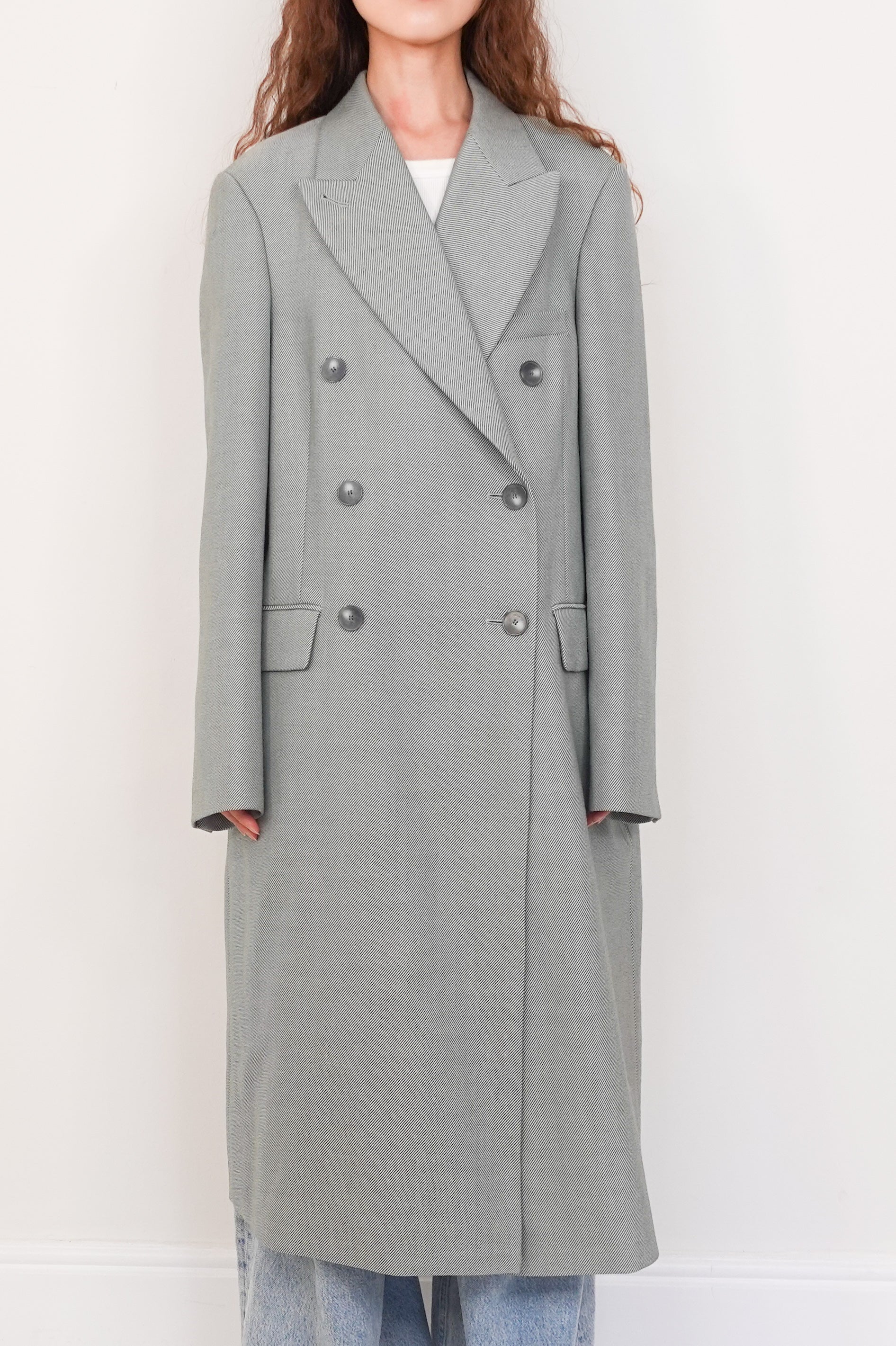 Fluid wool Melange Cornwall coat RRP £550