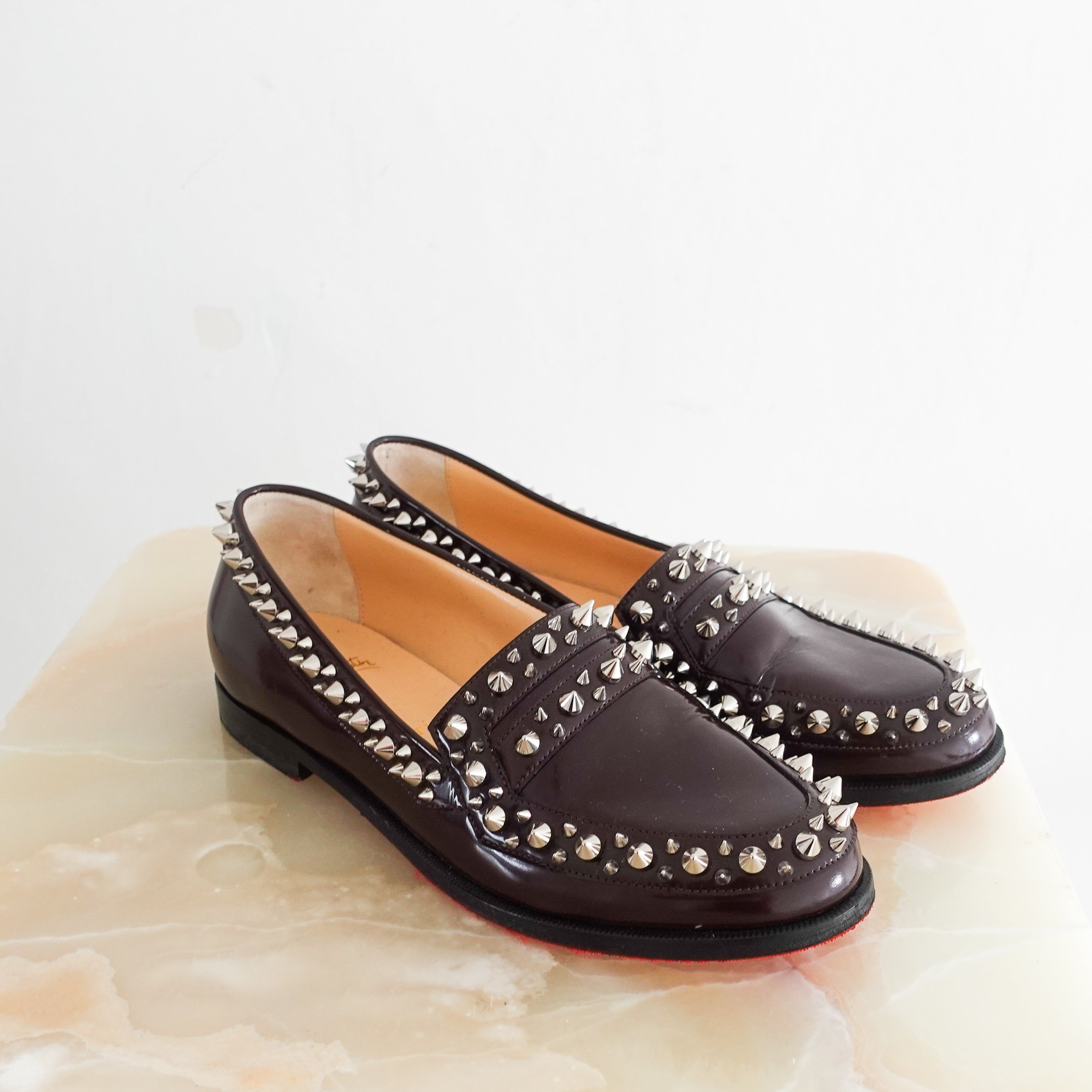 Studded loafers RRP £595