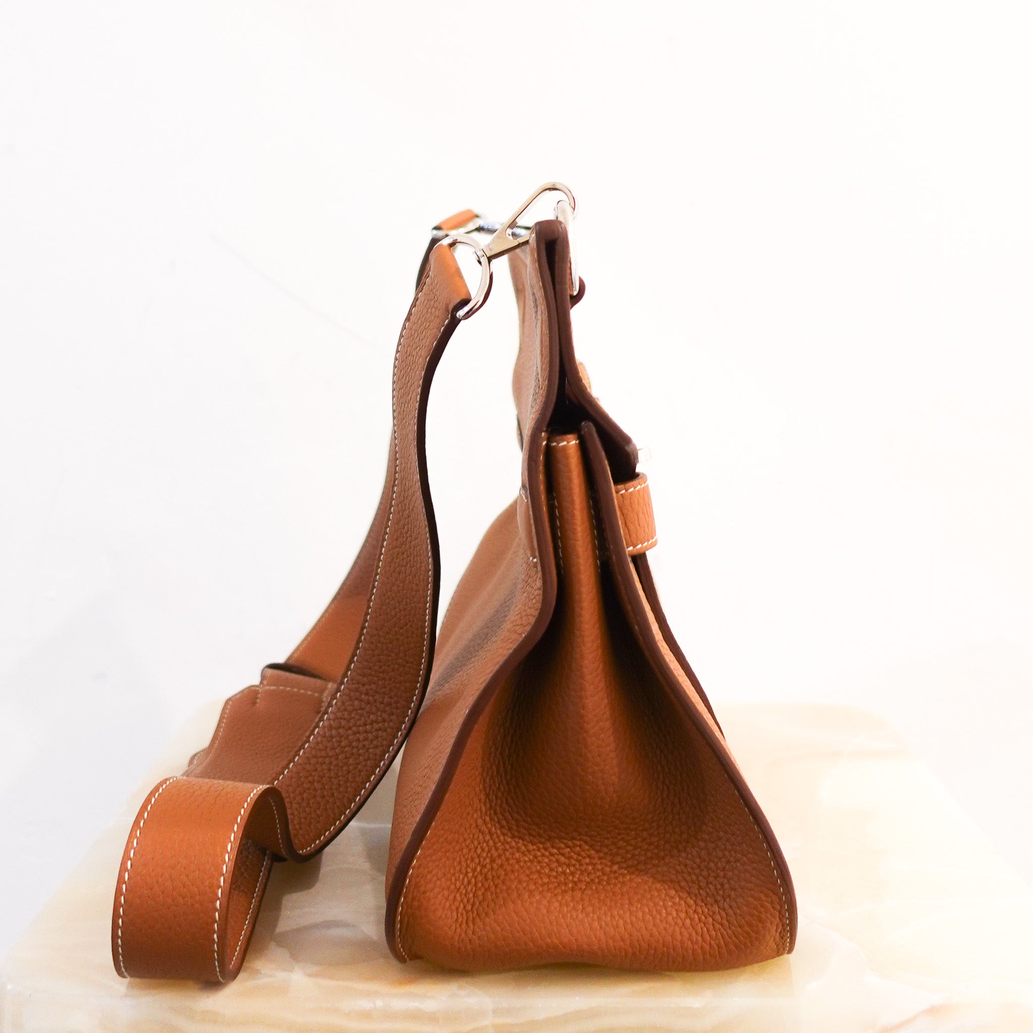 Hermès Jypsiere 28 Gold Togo Bag RRP £7450 | Authentic Preloved - Reloved Again