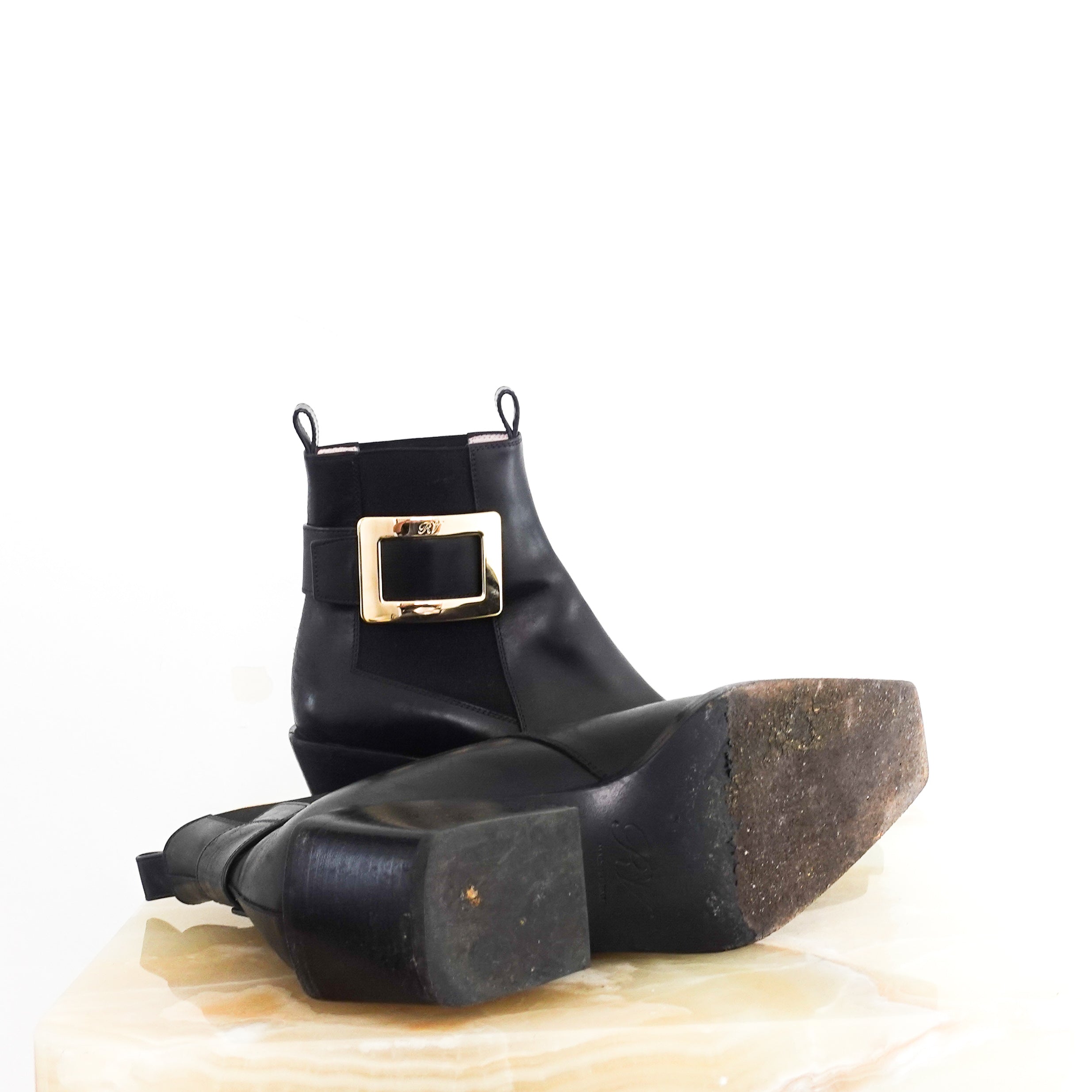 Buckle ankle boots RRP £500