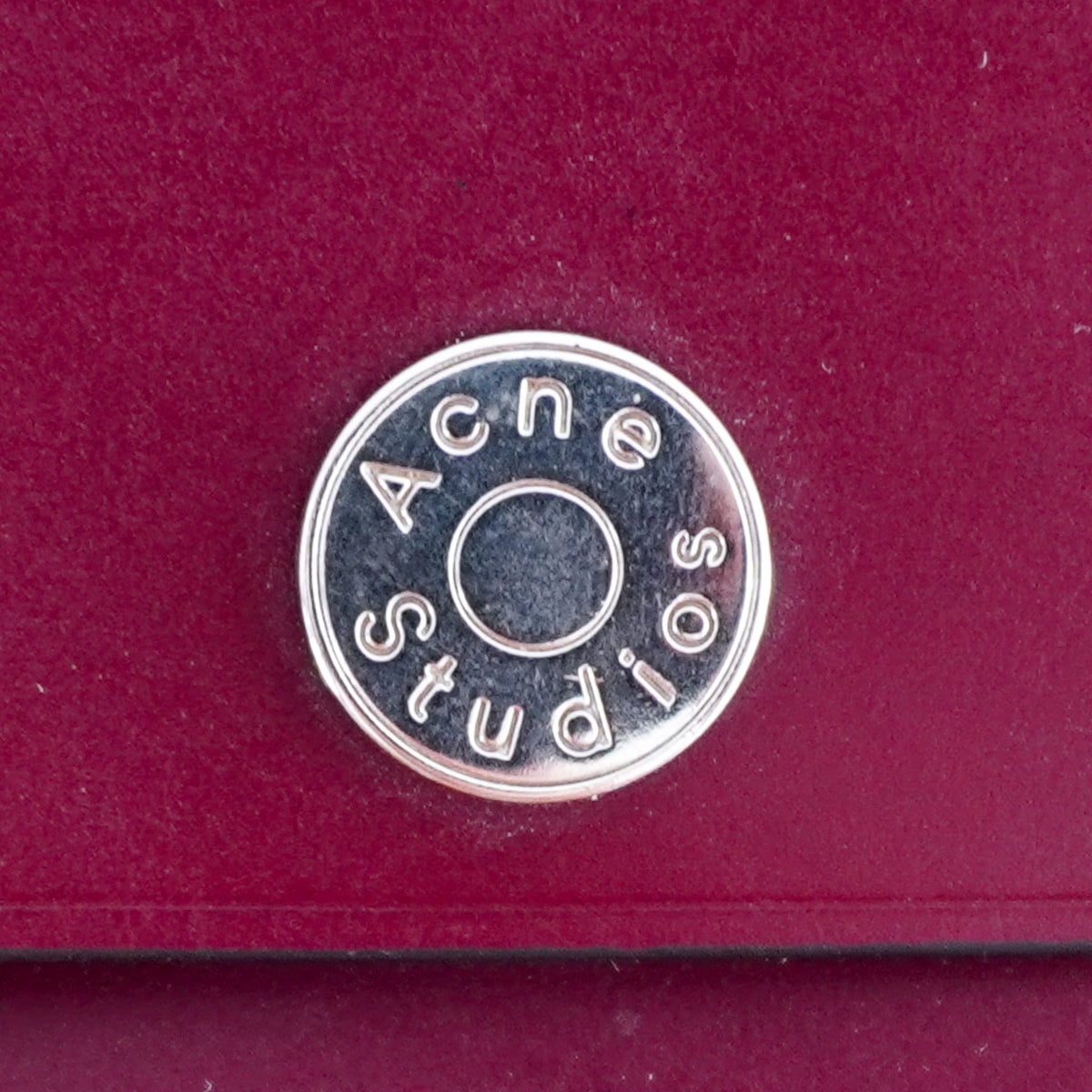 Acne Studios Burgundy Clutch (RRP £350) | Authentic Preloved - Reloved Again