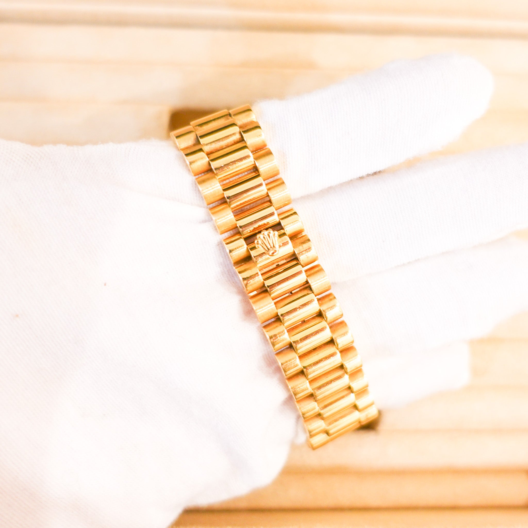 Rolex Day Date Diamond & 18K Gold Watch | Authentic Preloved - Reloved Again