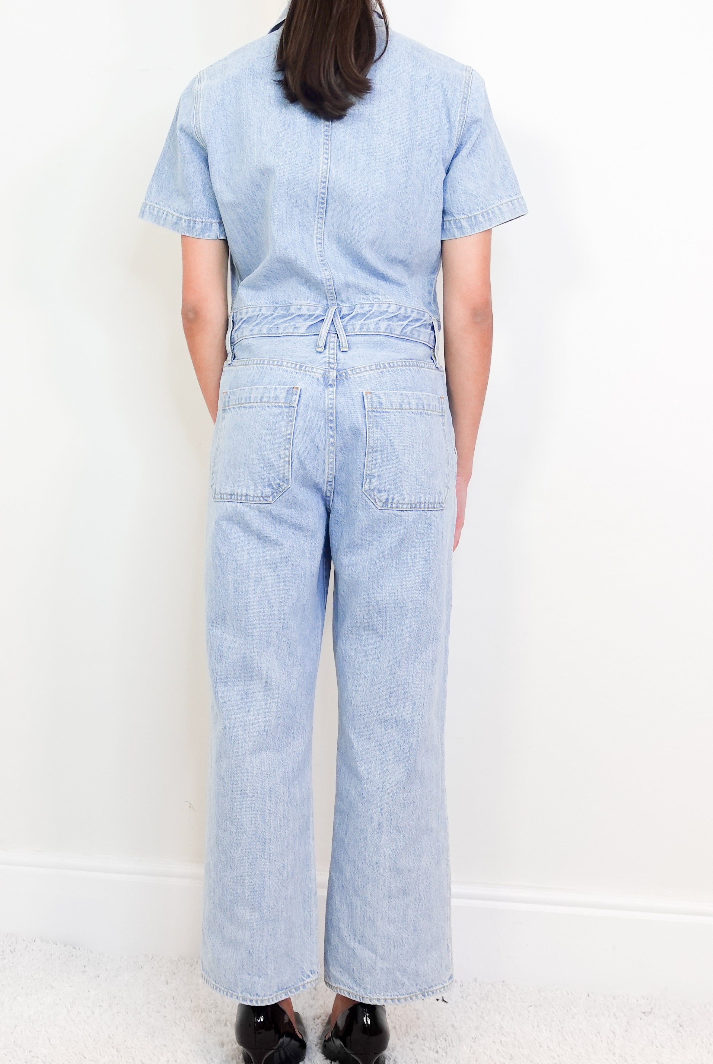 Blue denim jumpsuit RRP £250 [final sale]