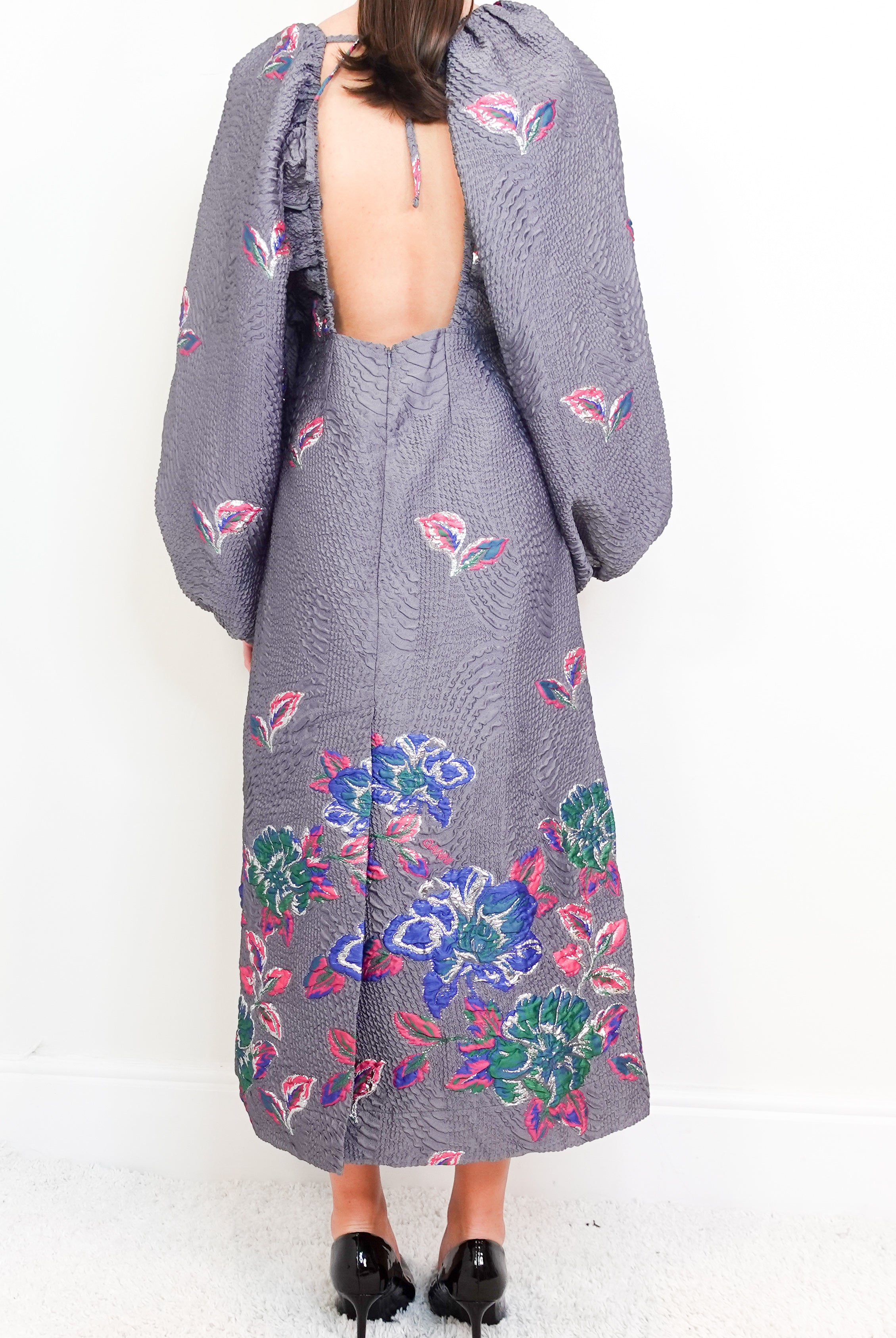 Jacquard Grey Dress RRP £425