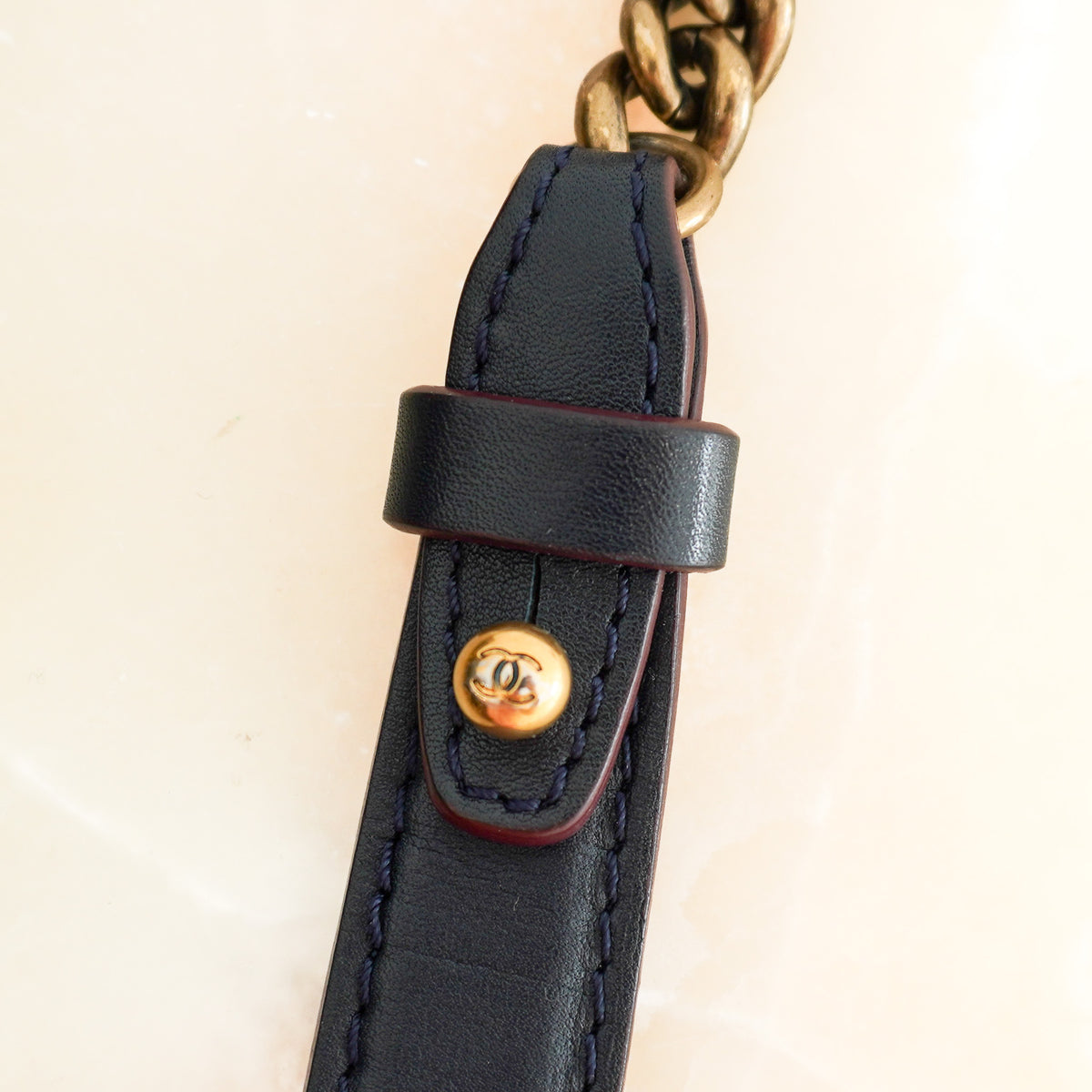 Chanel Large Perfect Edge Flap Bag Navy Quilted Lambskin | Authentic Preloved - Reloved Again