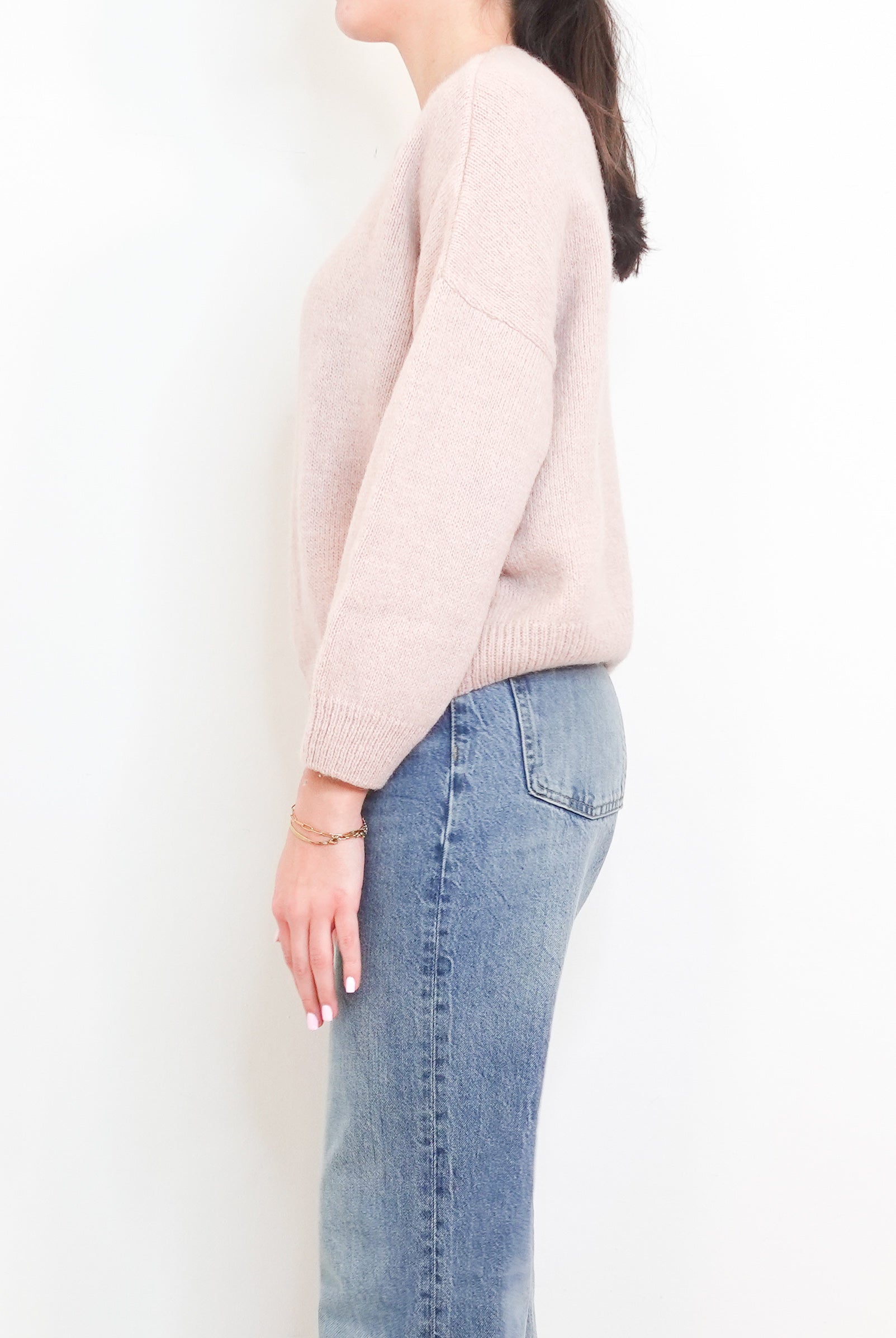 Pink Alpaca Jumper RRP £250