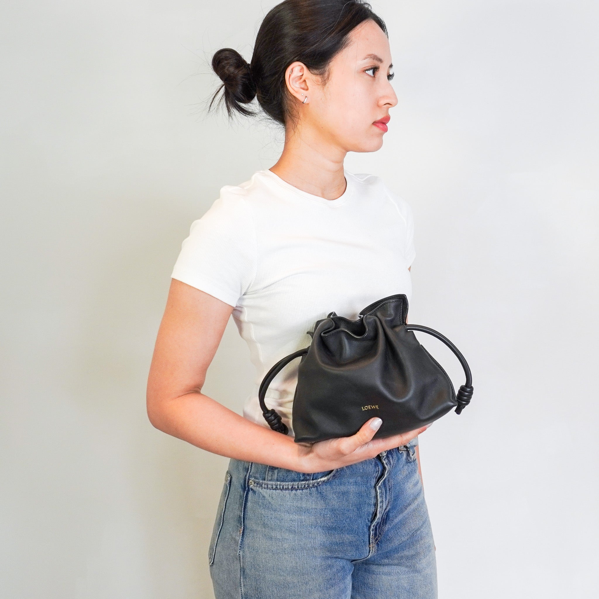 Loewe Flamenco Mini Bag in Black RRP £1800 | Authentic Preloved - Reloved Again