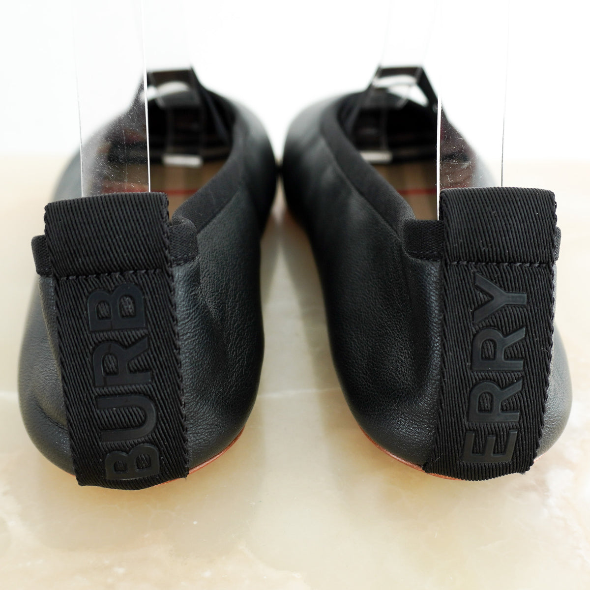Burberry Lambskin Flats with Nova (RRP £550) | Authentic Preloved - Reloved Again