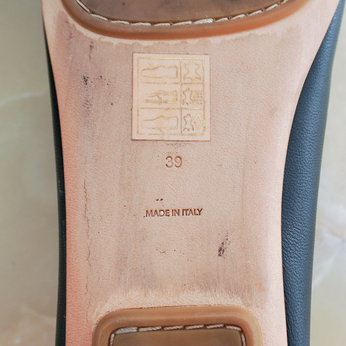Burberry Lambskin Flats with Nova (RRP £550) | Authentic Preloved - Reloved Again